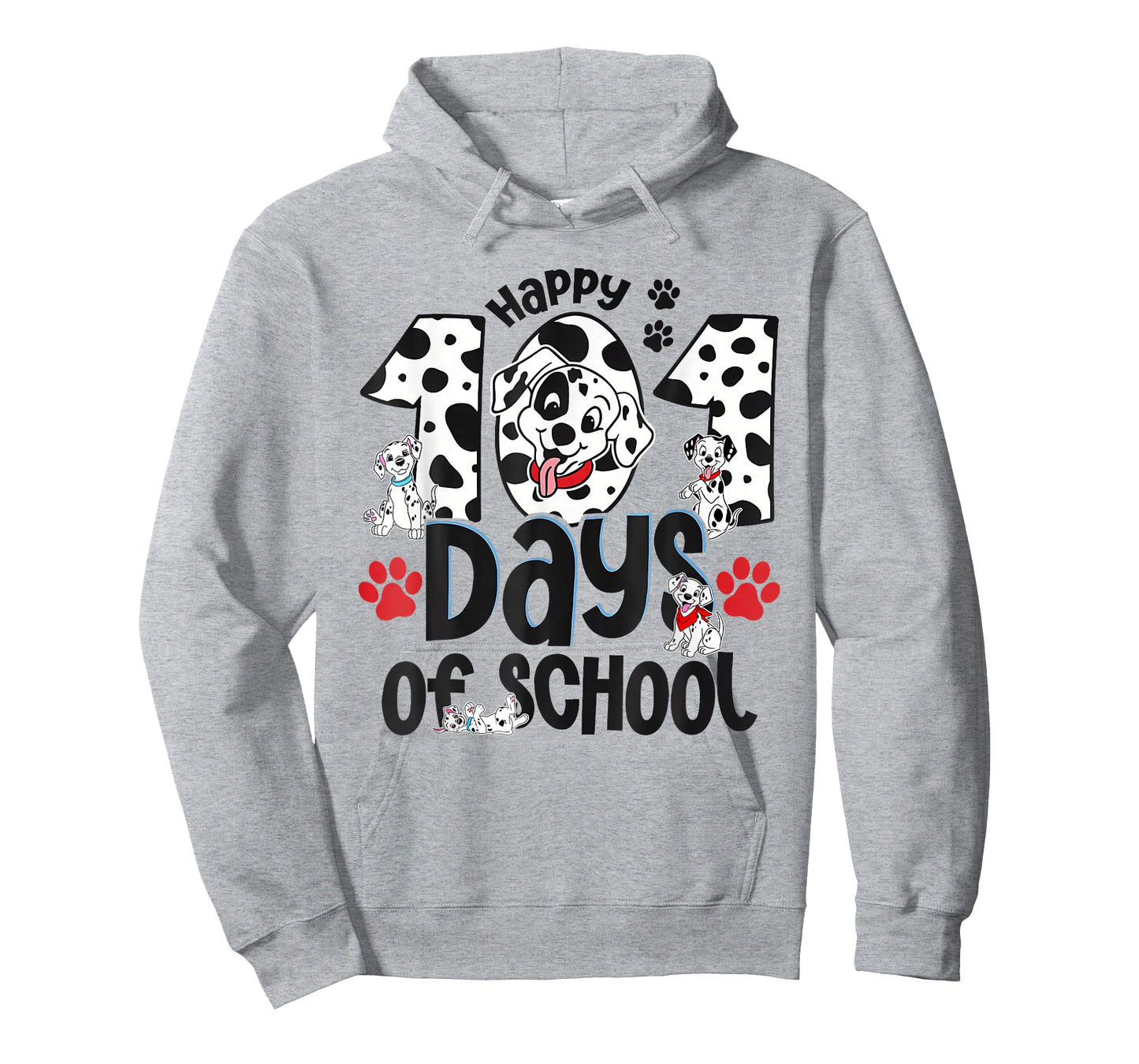 Happy 101 Days School Cute Dog 100 Days Smarter Student Kids T-Shirt