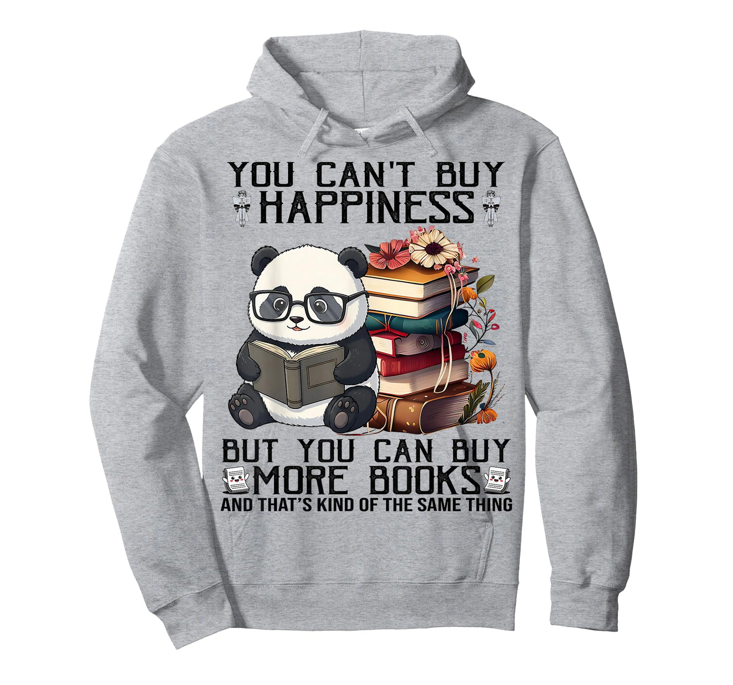 Teacher Bookworm Book Lover Panda Reading Book Librarian Tee T-Shirt