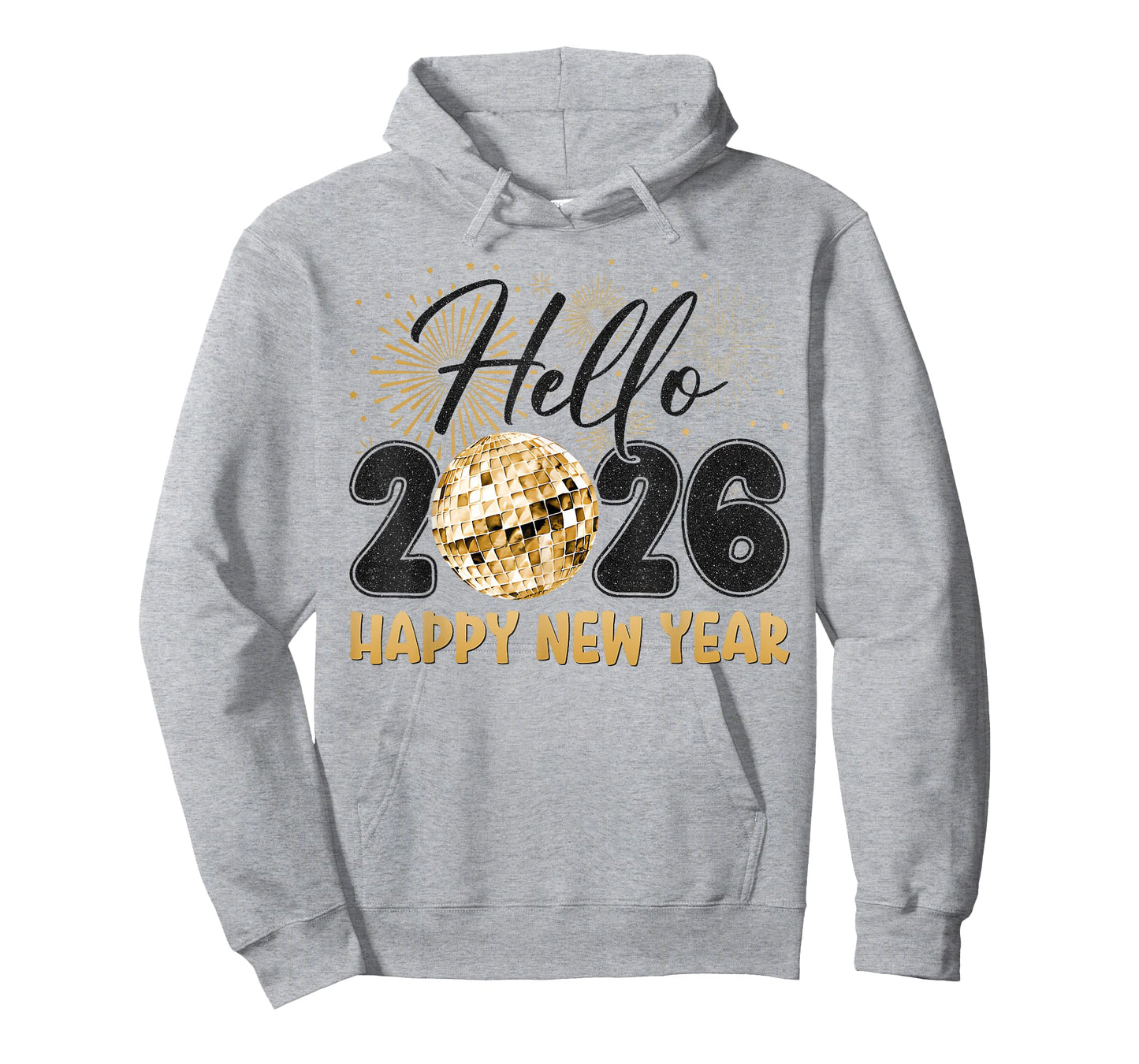Hello 2026 Happy New Year 2026 New Year's Eve Party Matching T-Shirt