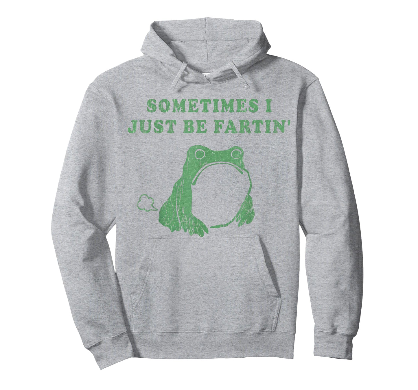 Sometimes I Just Be Fartin' Frog Meme Humorous Design T-Shirt
