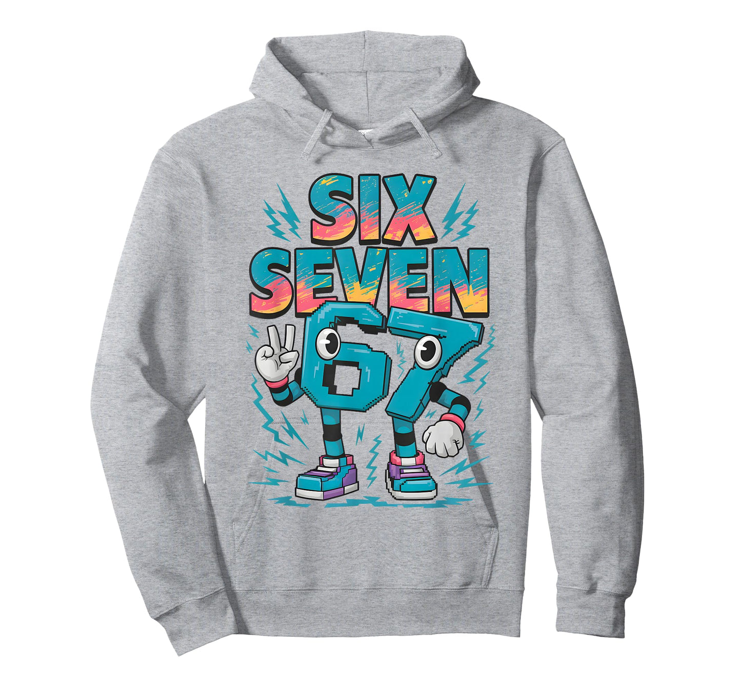 Kids Meme 67 Six Seven 6 7 Italian Brainrot T-Shirt