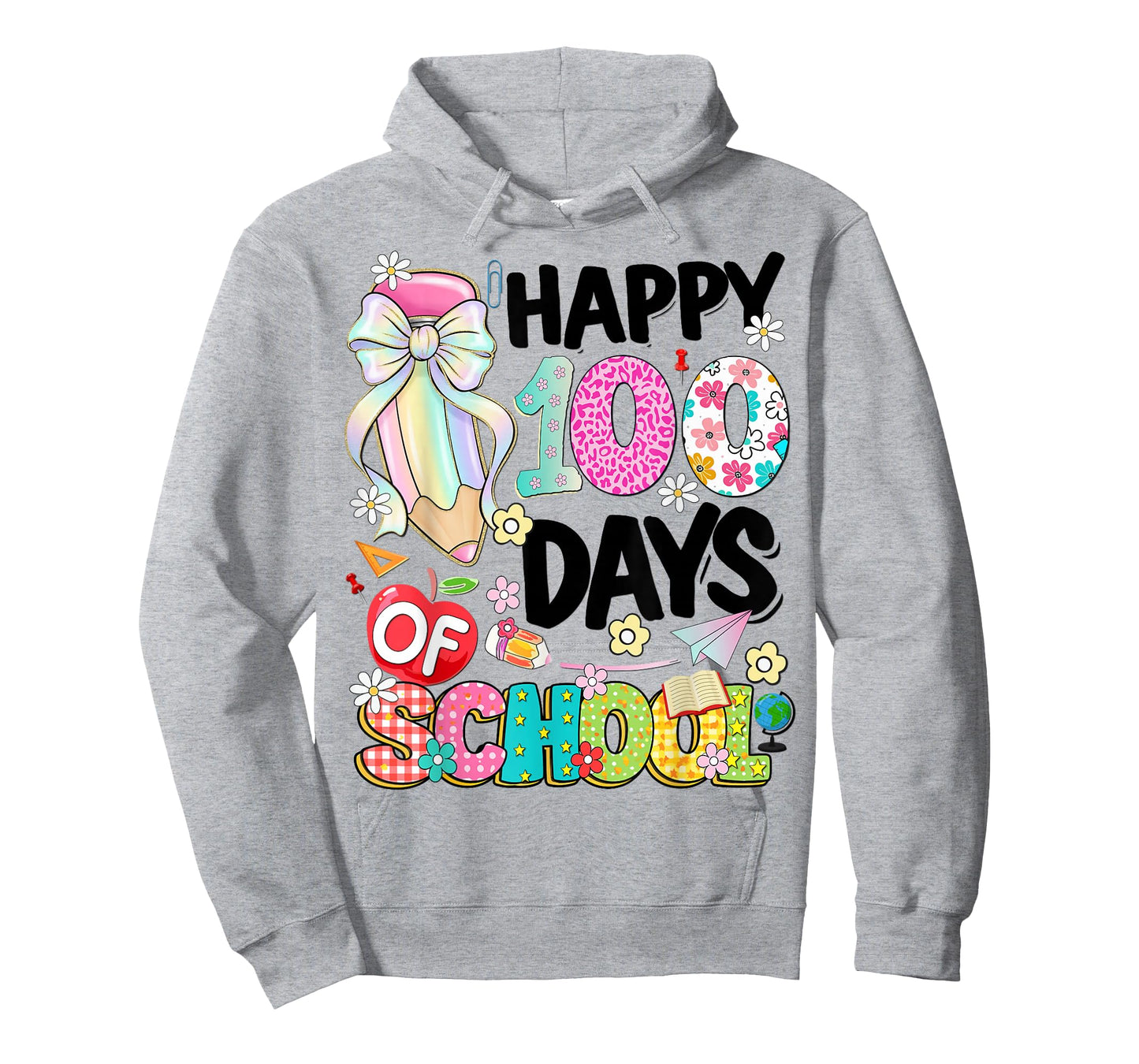100th Day of School Kids Girls 100 Days Smarter Teachers T-Shirt