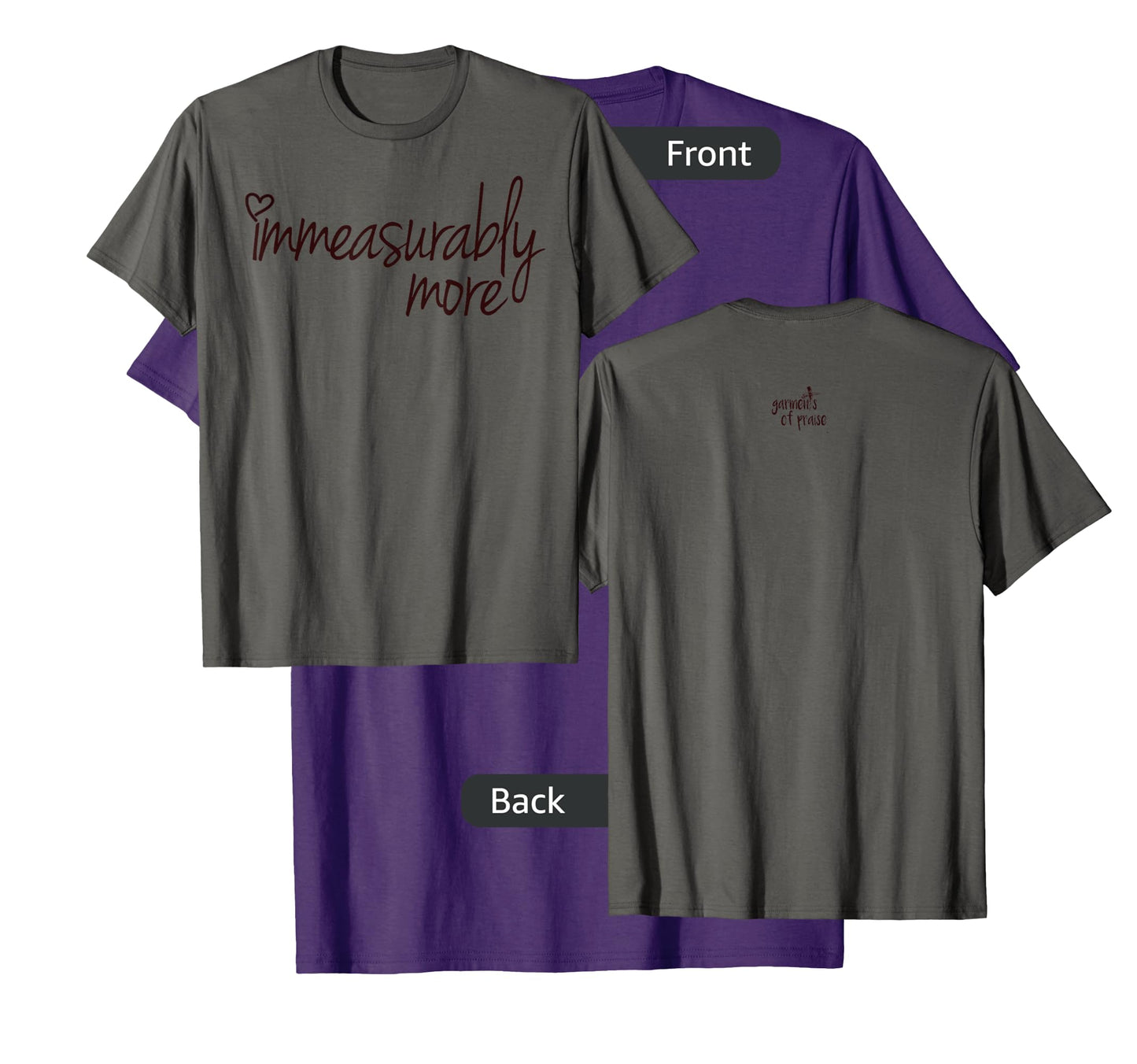 Ephesians 3:20 - Immeasurably More - Inspirational Christian T-Shirt