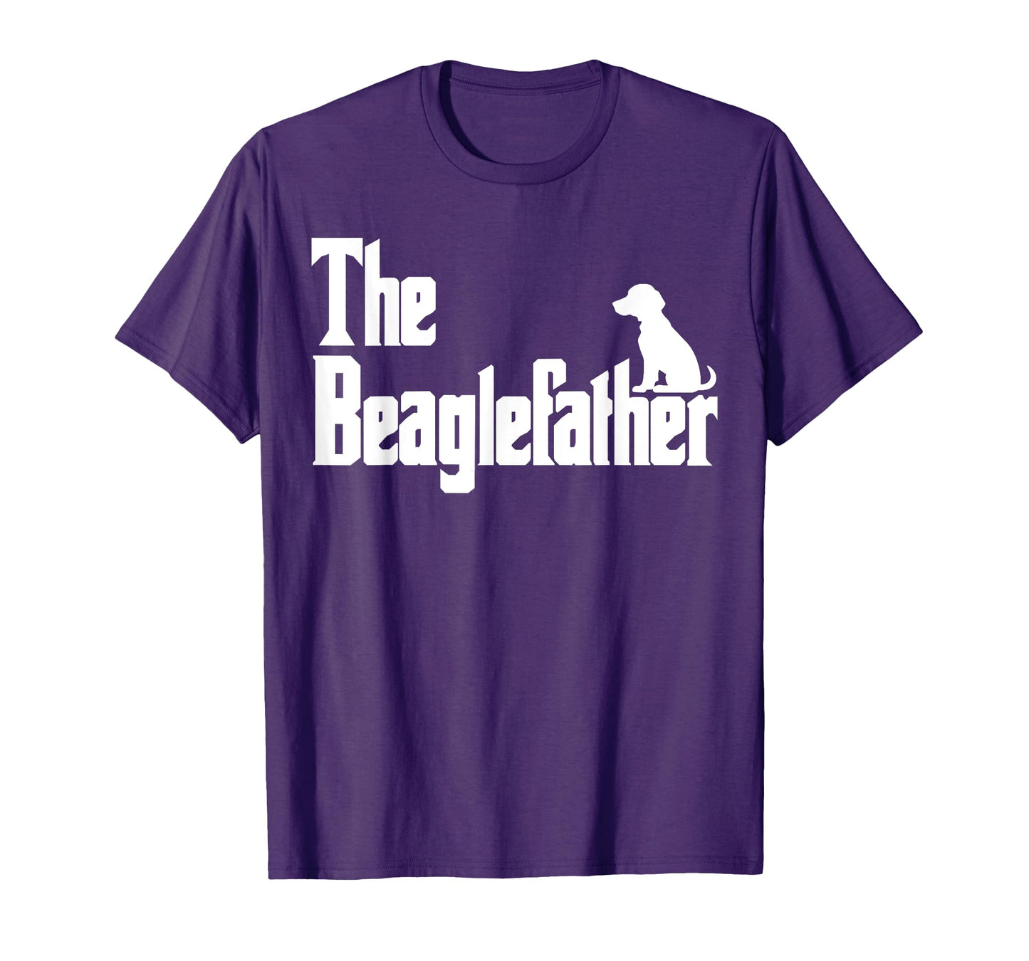 The BeagleFather Funny Beagle Dad Shirt Men Gifts T-Shirt