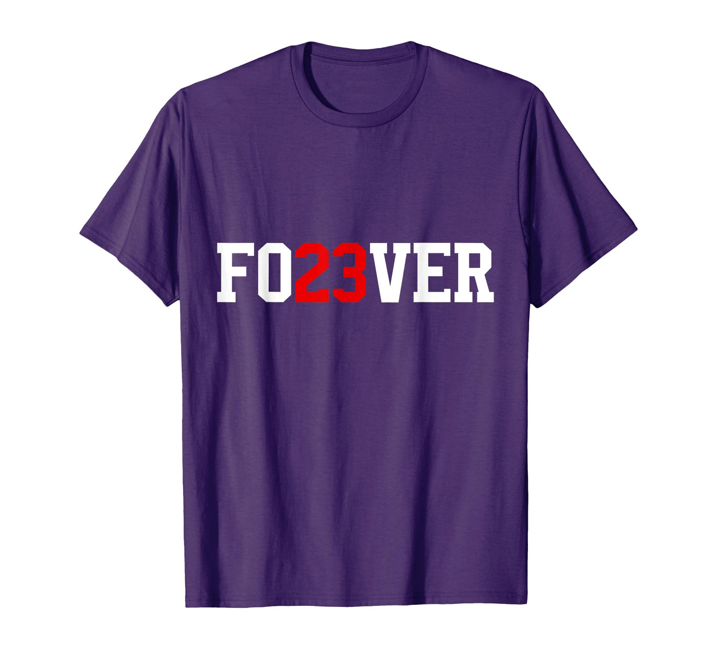 FO23VER Number 23 Baseball Team Sport T-Shirt
