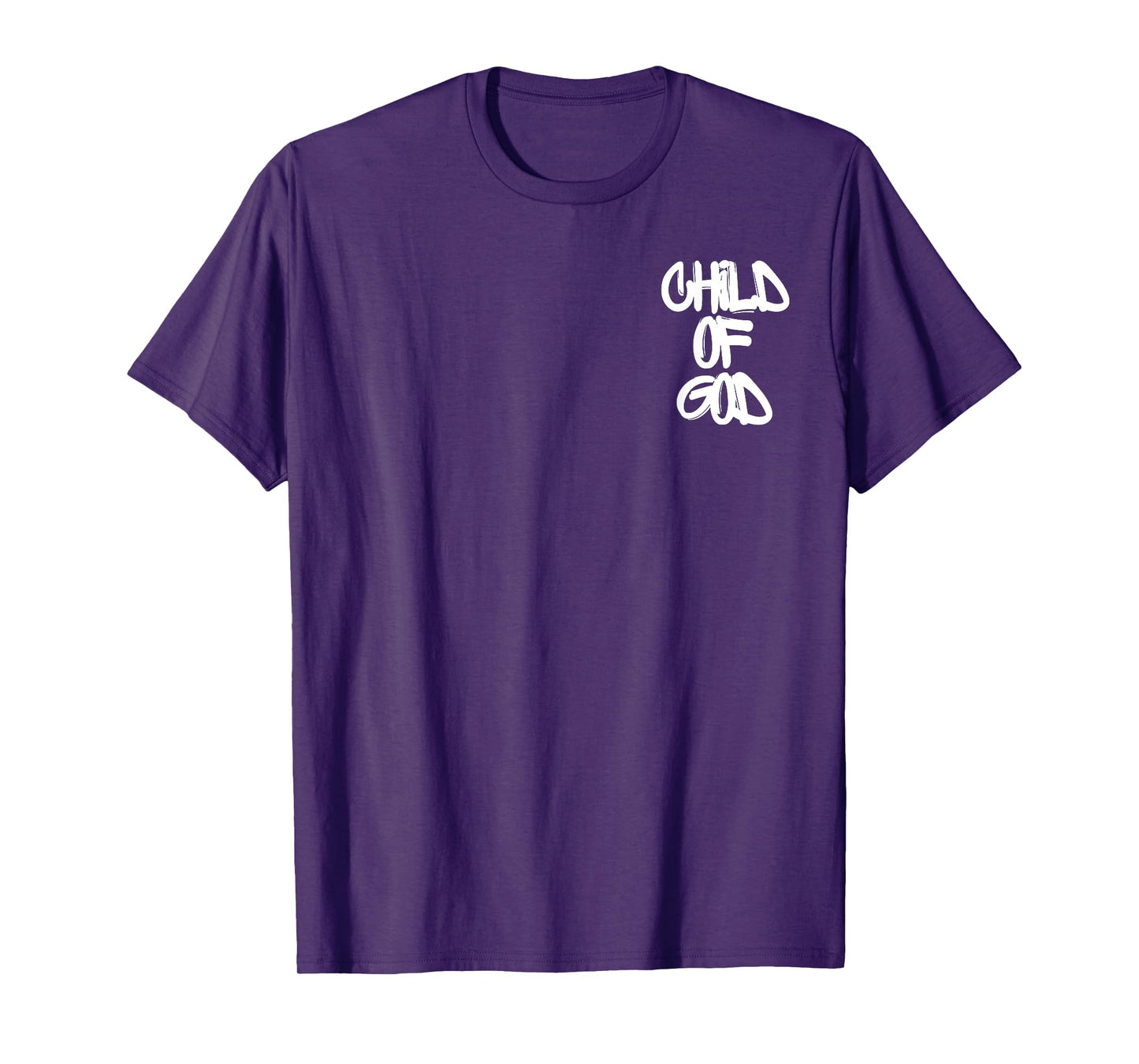 Child of God Psalm 23 - Front and Back T-Shirt