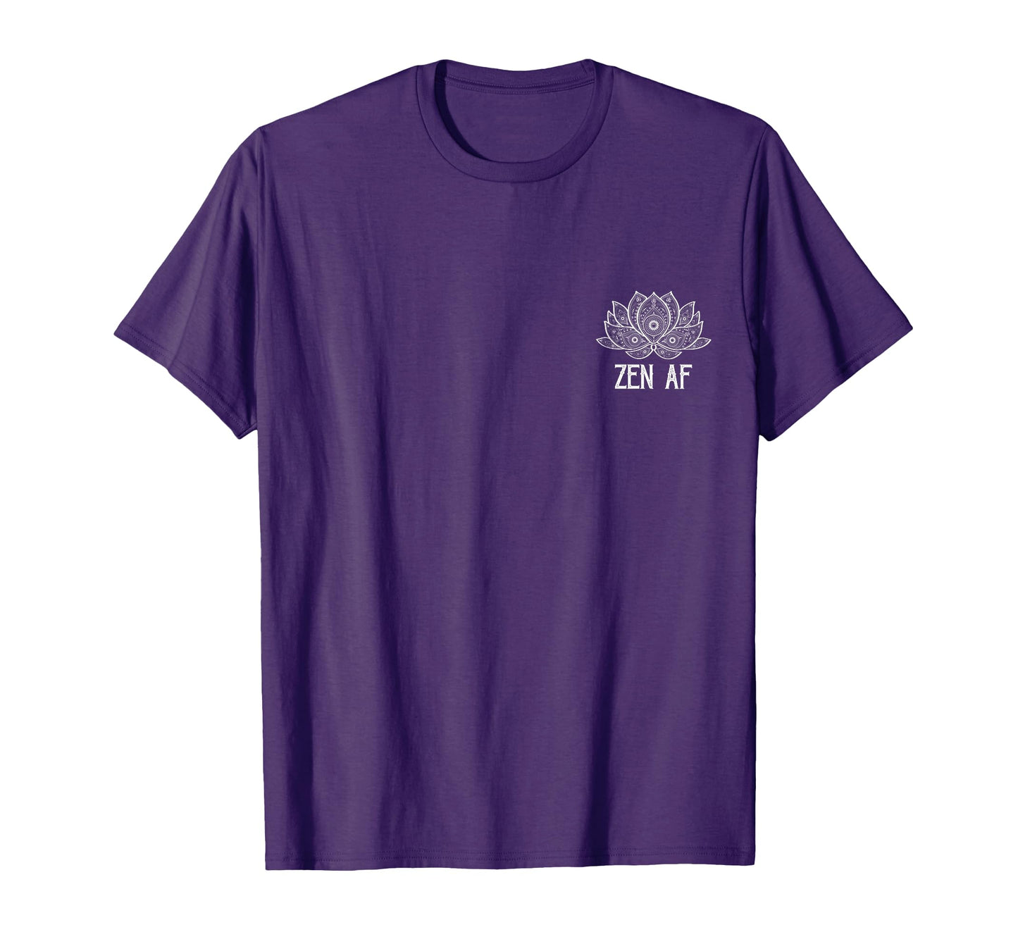 Funny Zen AF Yogi Gift Sarcastic Yoga Lover T-Shirt