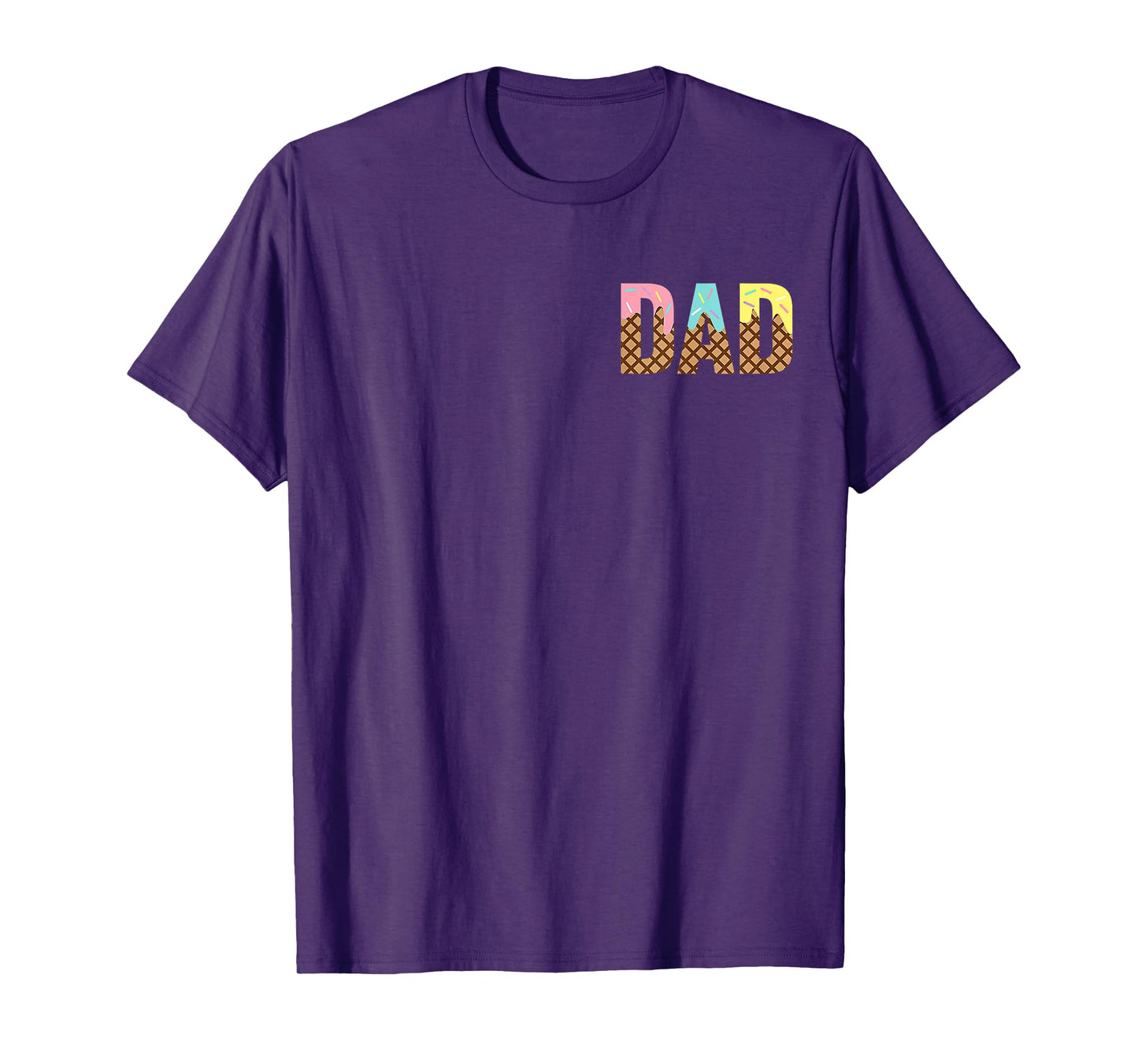 Dad Of The Sweet One Ice Cream 1st First Family Mother's Day T-Shirt