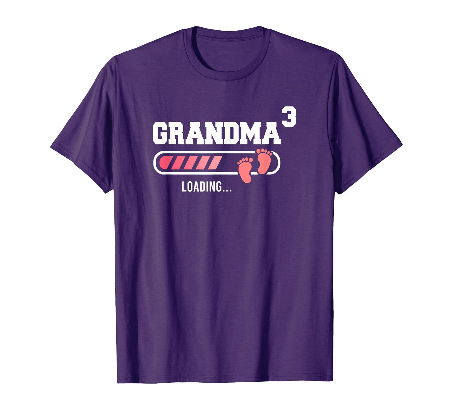 Grandma 3 Third Time Grandma Funny Grandma Of Three T-Shirt