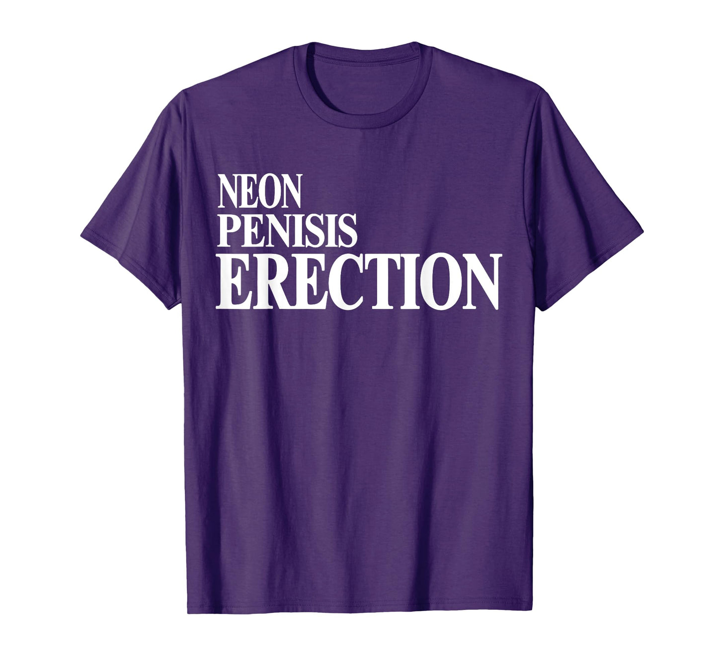 Neon Penisis Erection Shirt Neon Penisis Erection Funny T-Shirt