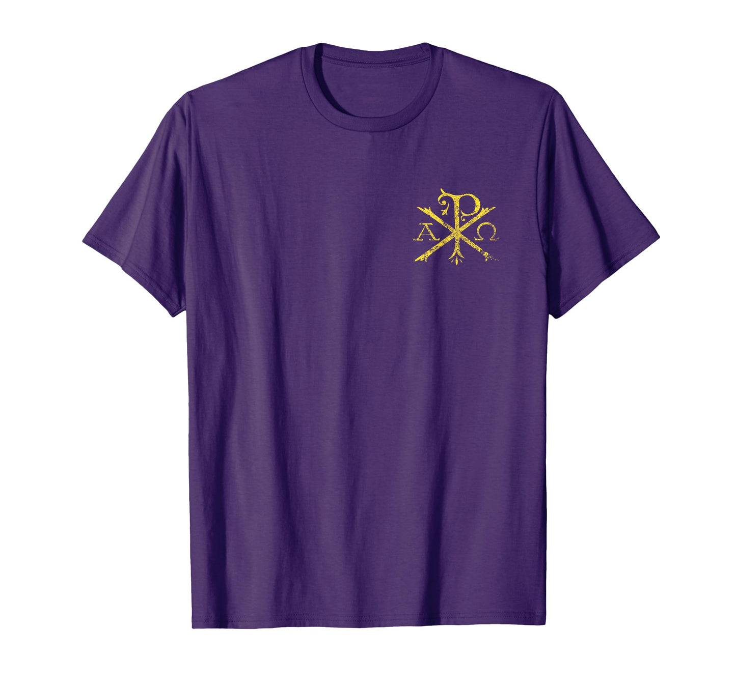 Christian Chi Rho T-Shirt Labarum Christogram Cross Faith T-Shirt