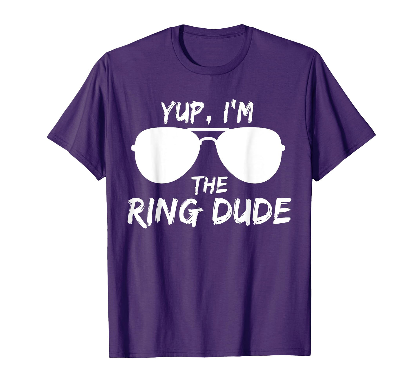 Kids Yup I'm The Ring Dude - Funny Kids Ring Bearer T-Shirt