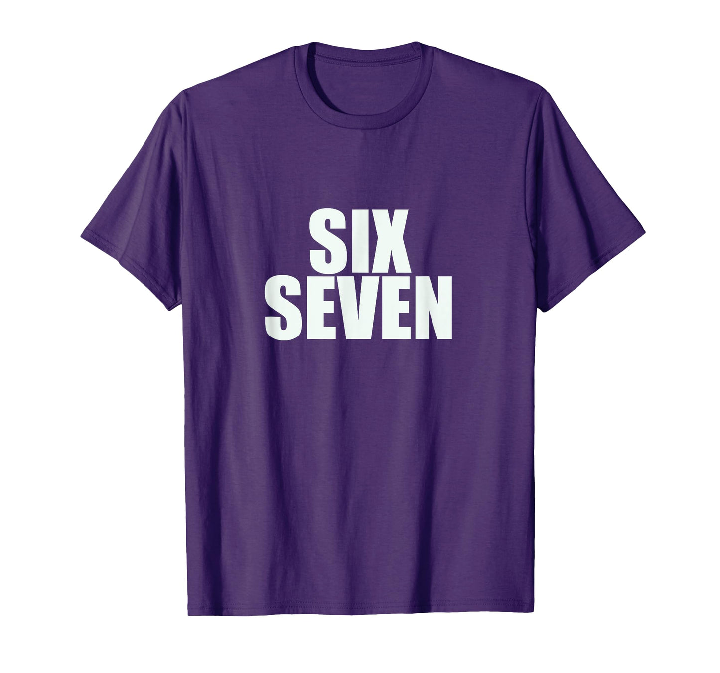 Fun Six Seven 6 7 Meme Design T-Shirt