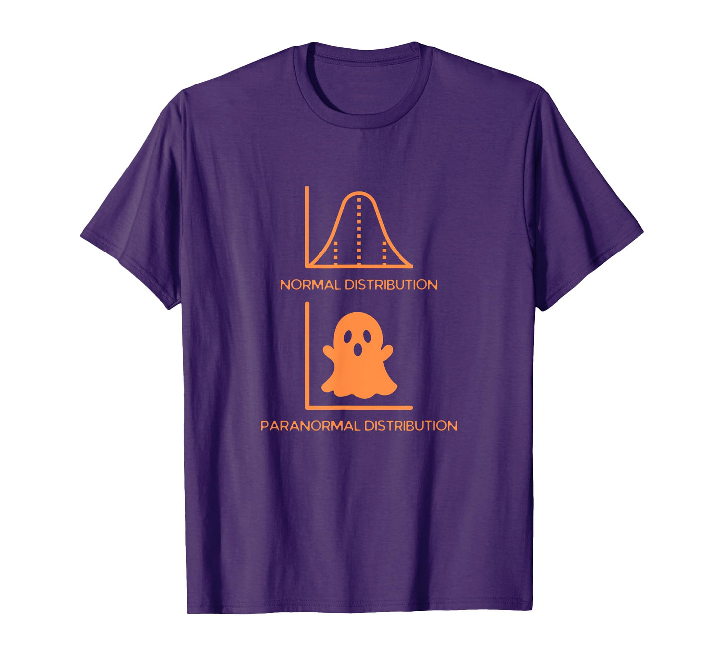 Math Statistics Normal Paranormal Distribution Teacher Funny T-Shirt
