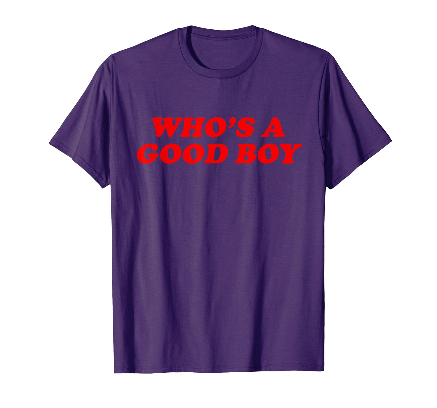 Who's A Good Boy Y2K Inspired Funny Dog Pet Women Men T-Shirt