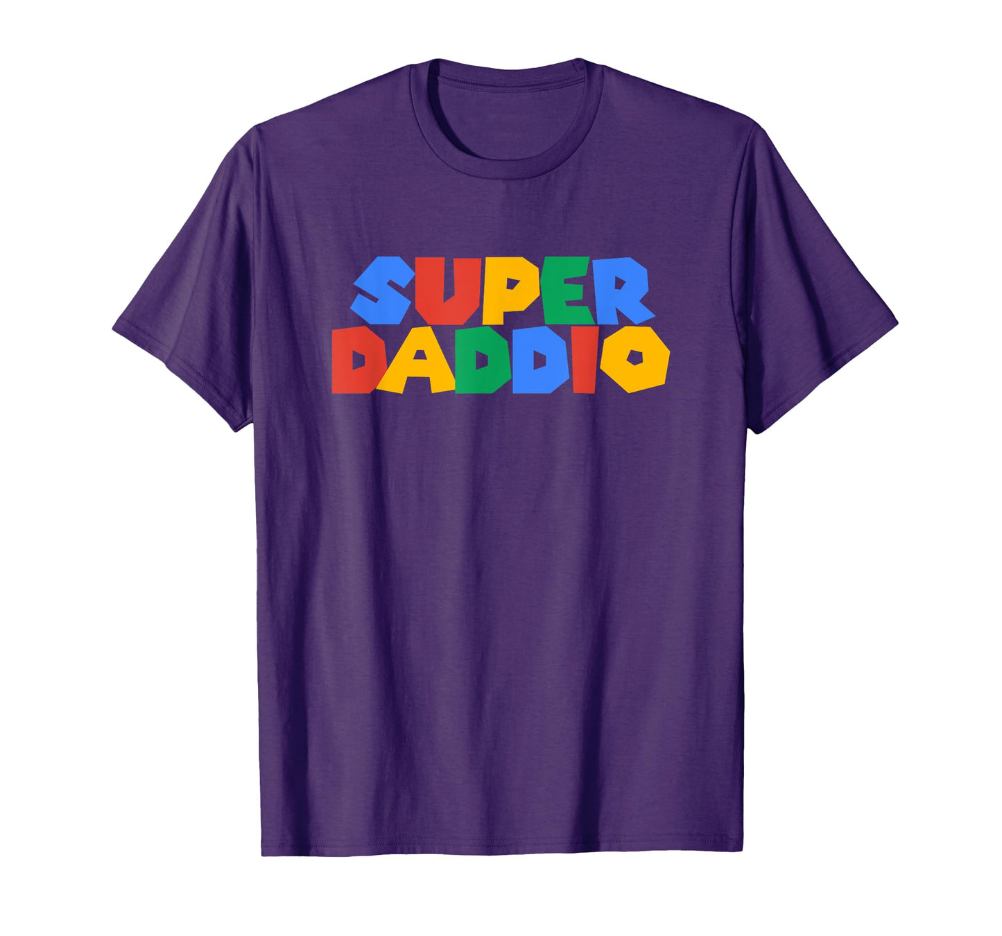 Gamer Daddio Super Dad Funny Fathers From Wife and Friends T-Shirt