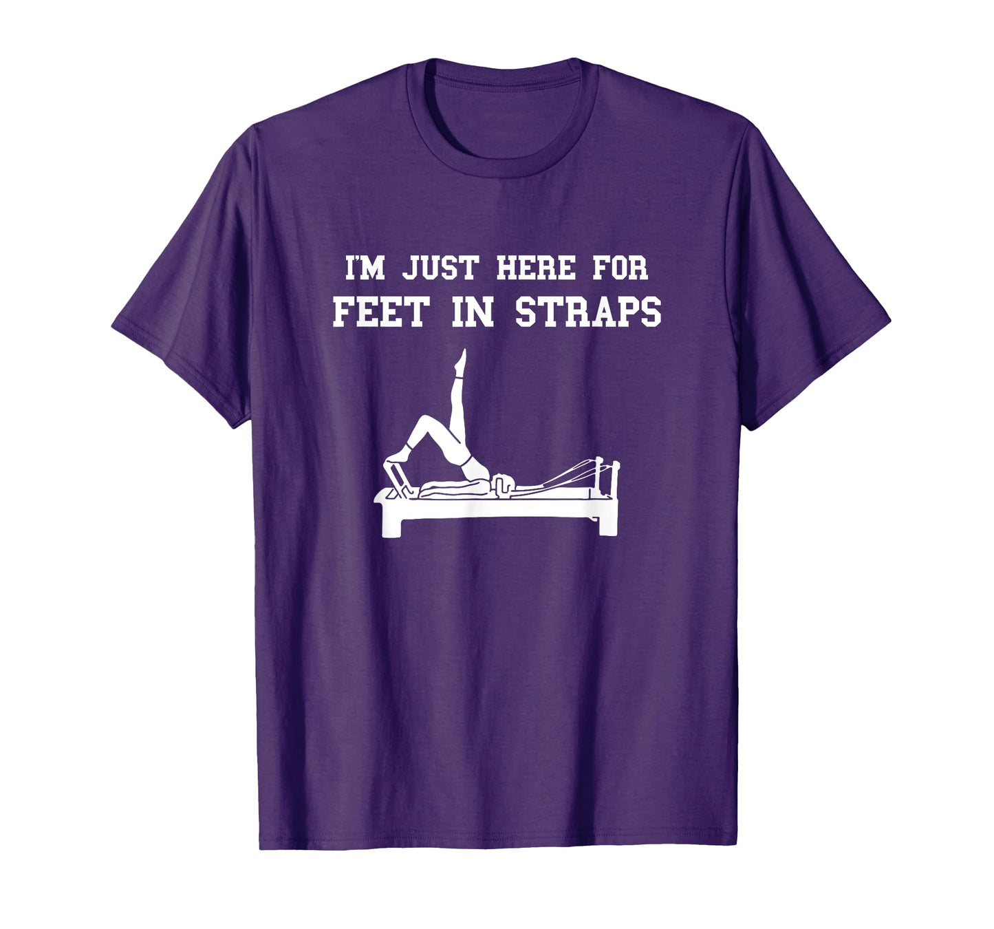 Pilates Workout Feet In Straps Pilates Fitness Instructor T-Shirt