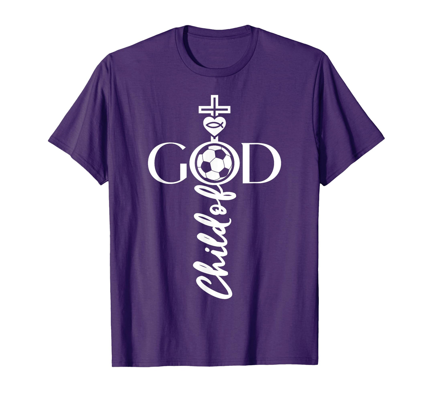 RELIGIOUS JESUS SOCCER CHILD OF GOD SOCCER T-Shirt