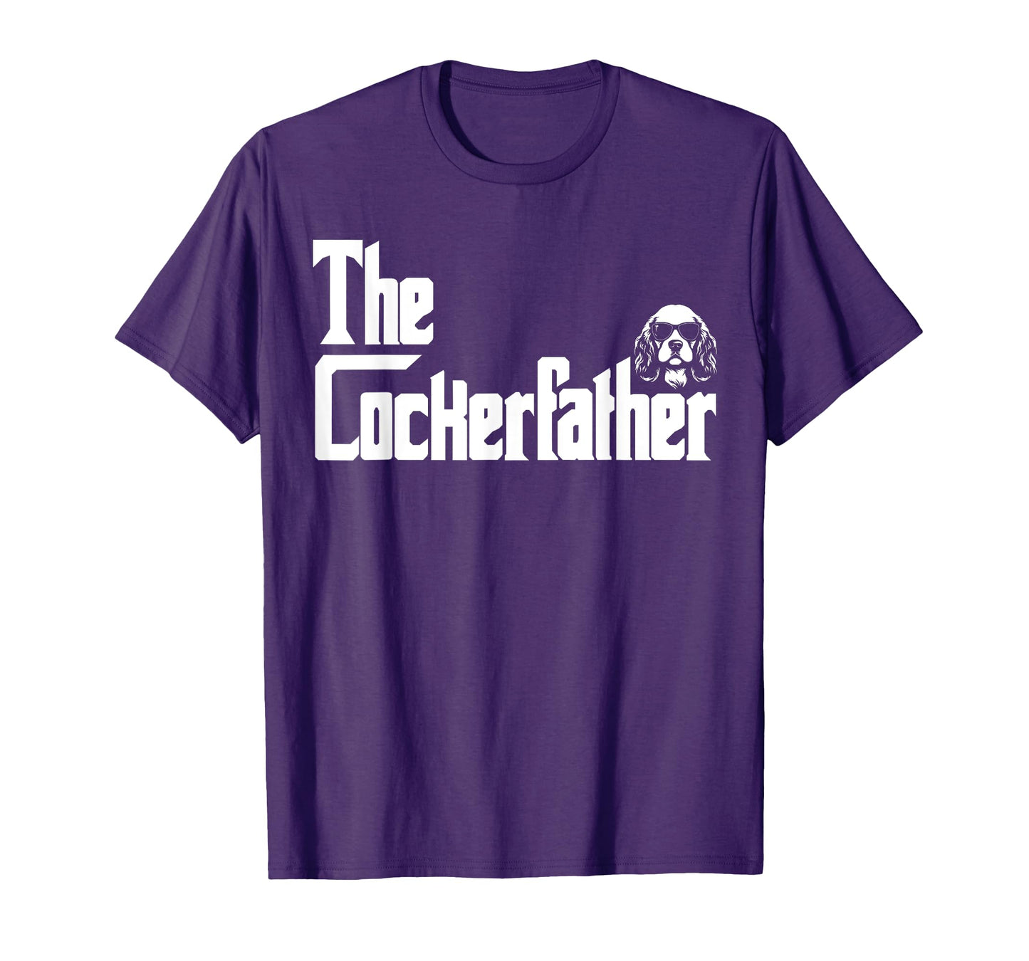 The CockerFather Cocker Spaniel Dog Dad Shirt Men Gifts T-Shirt