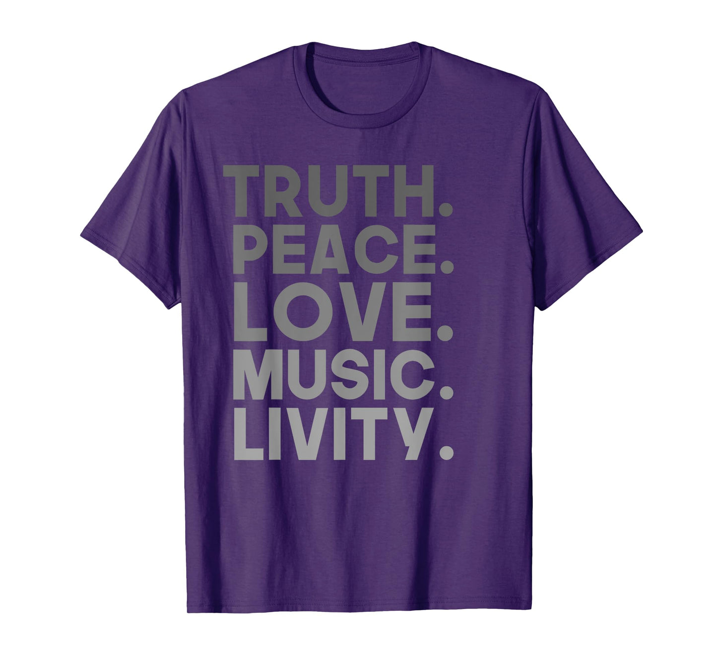 Truth Peace Love Music Livity Reggae Rasta T-shirt T-Shirt