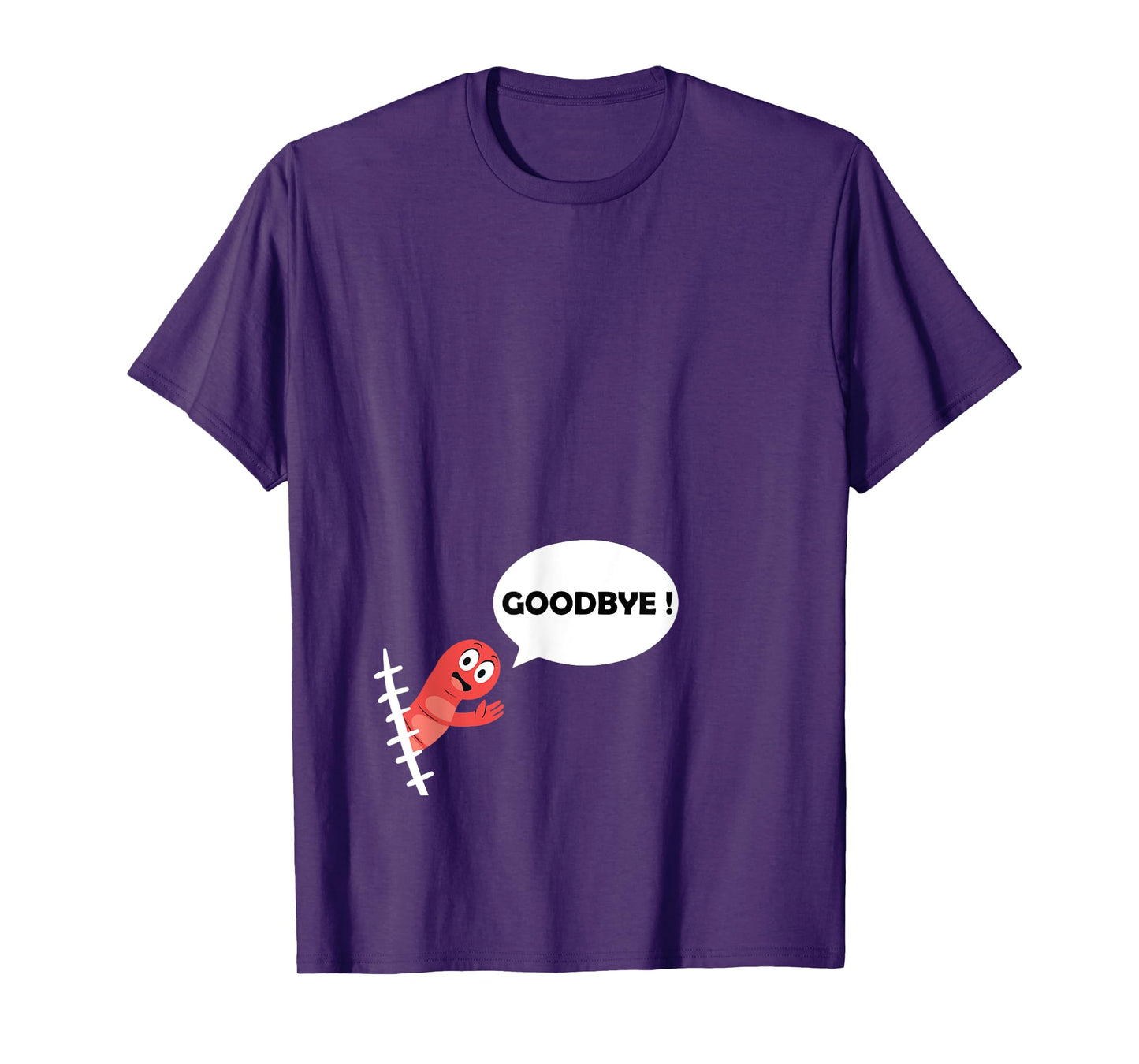Appendix Suegery Funny Appendix Bye T-Shirt
