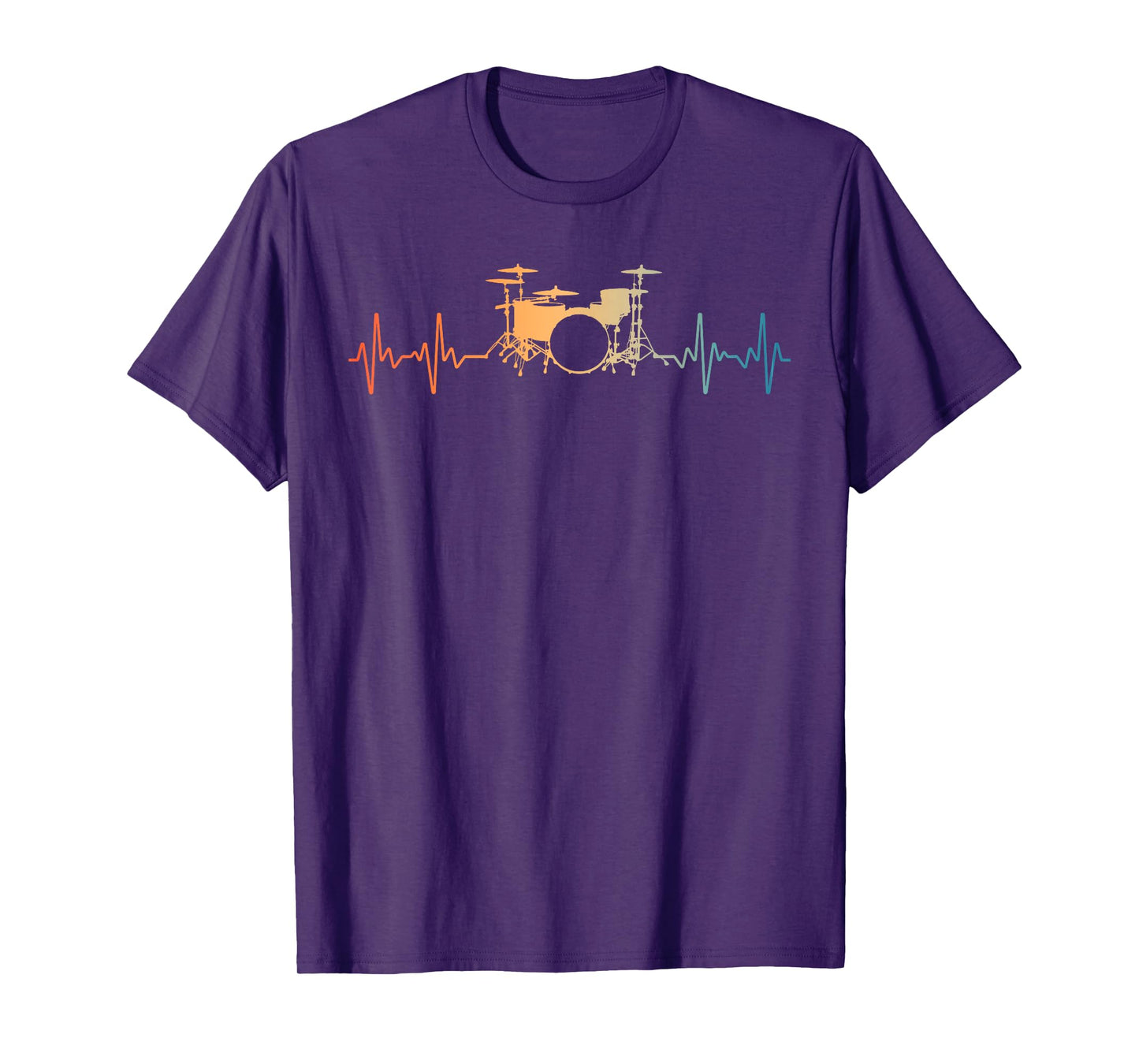 Funny Drummer Art for Men Women Kids Drumming Lover Drummer T-Shirt