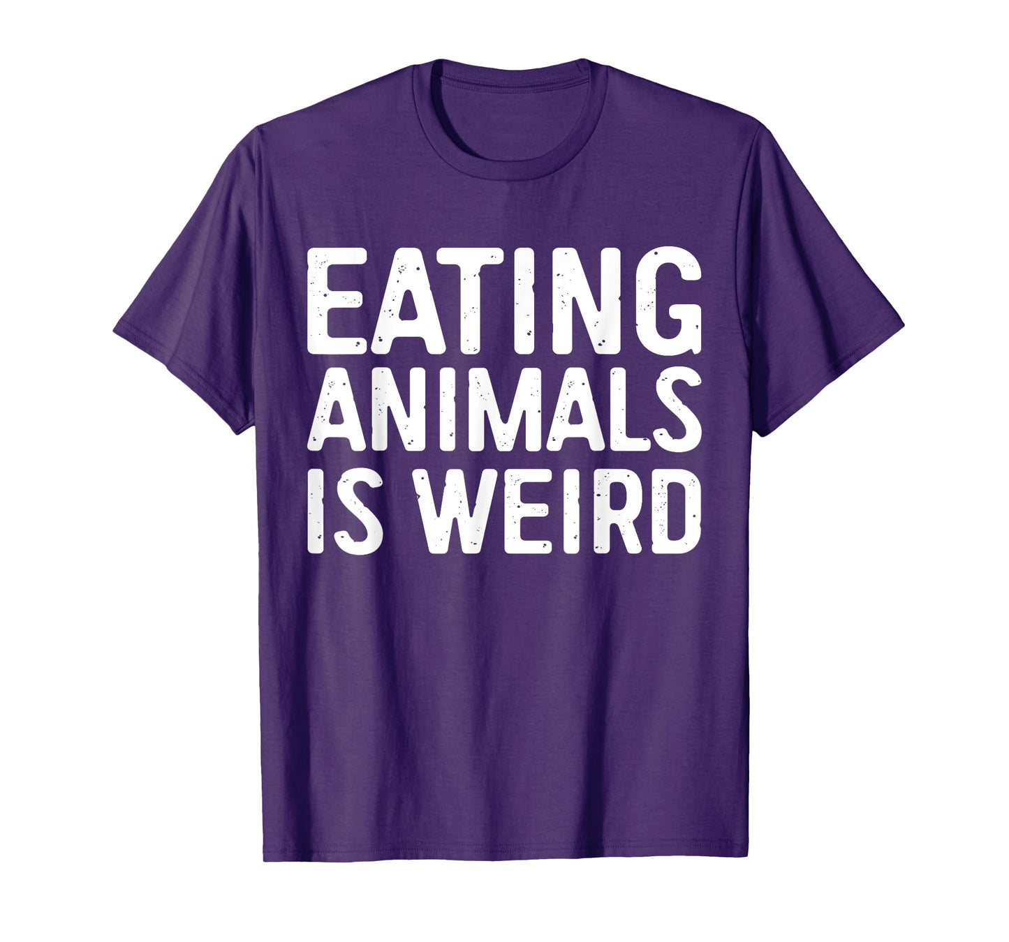 Eating Animals Is Weird Shirt Men Women Kid Vegan Vegetarian T-Shirt