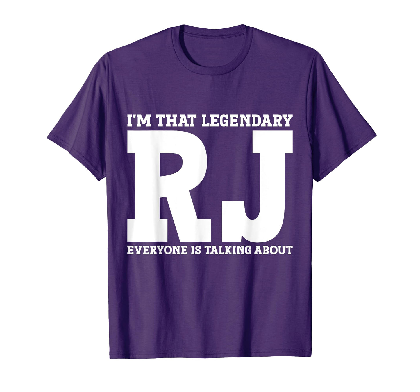 Rj Personal Name First Name Funny Rj T-Shirt