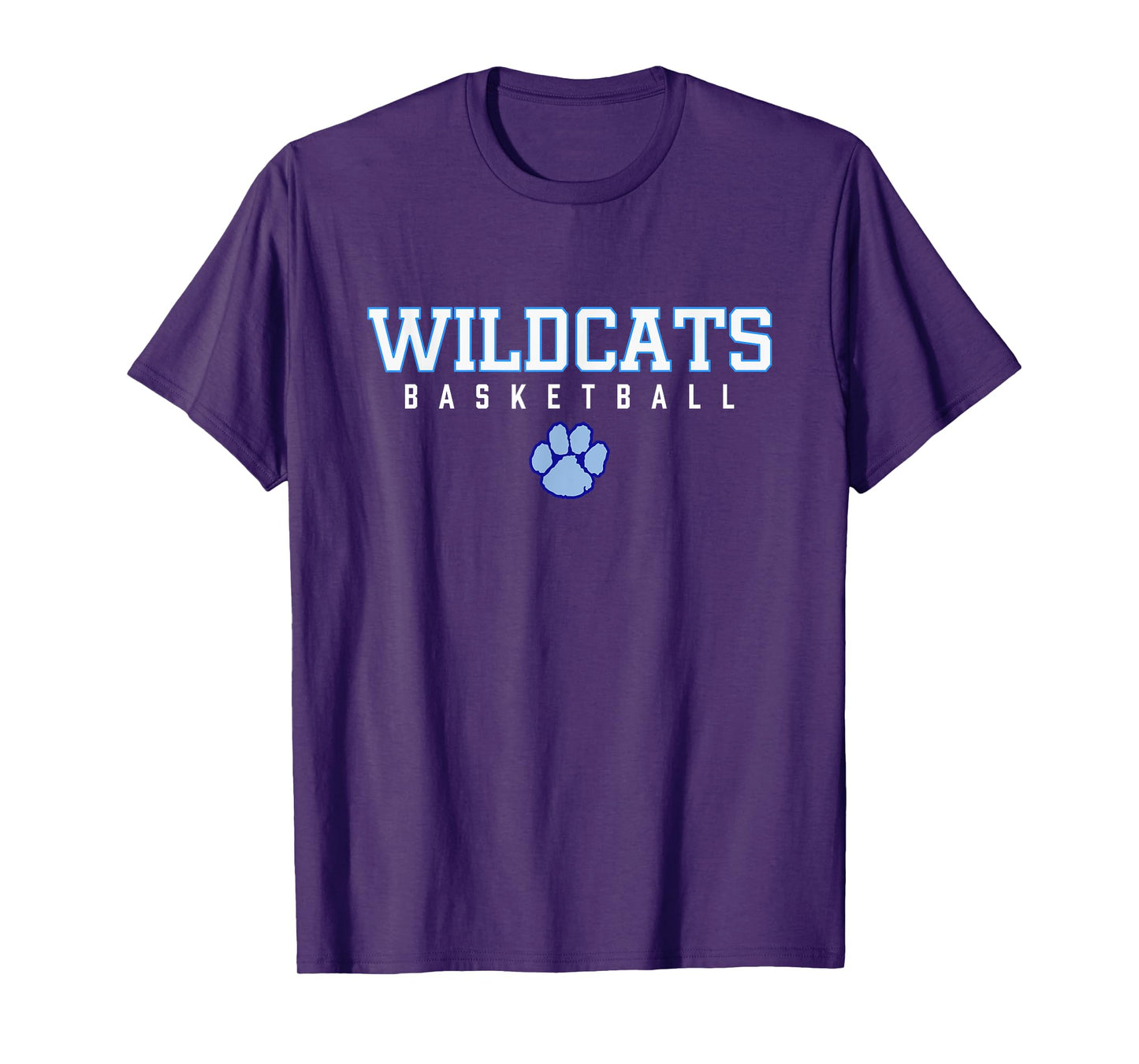 Camden County Wildcats Logo Basketball HS T-Shirt