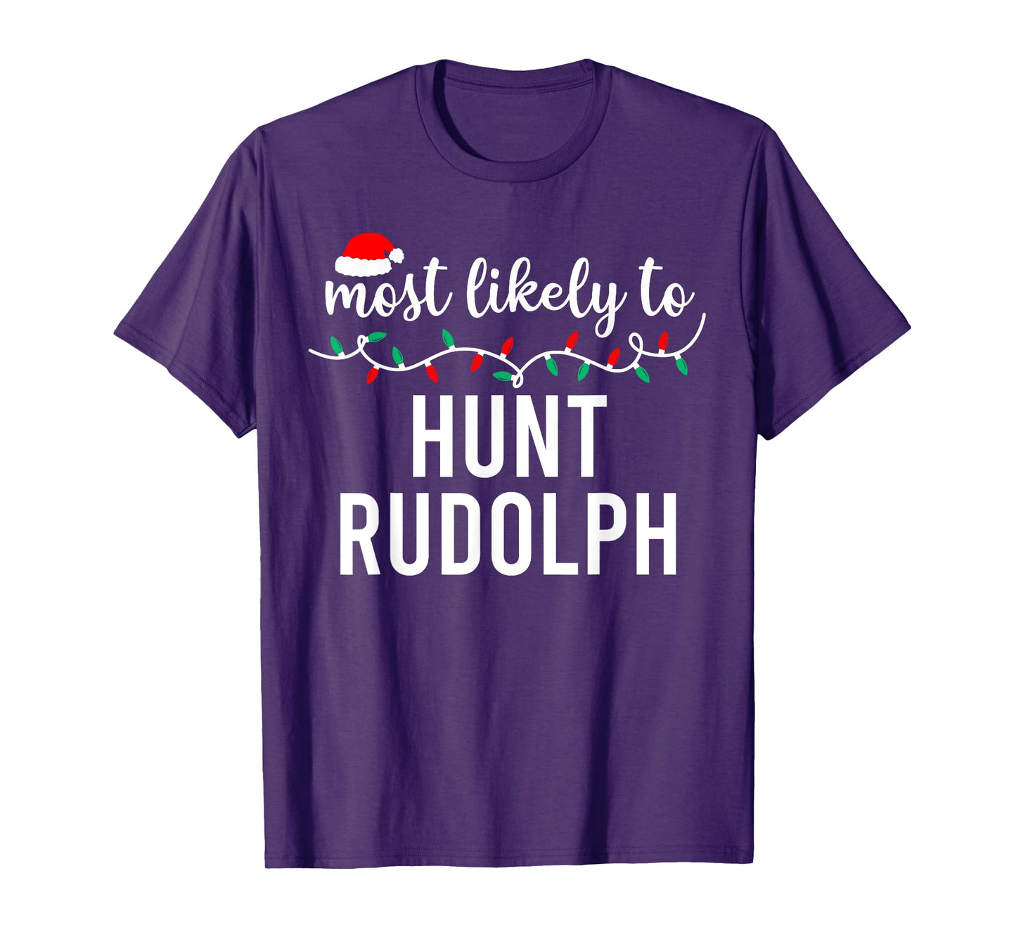 Most Likely To Christmas Shirt Matching Family Pajamas Funny T-Shirt