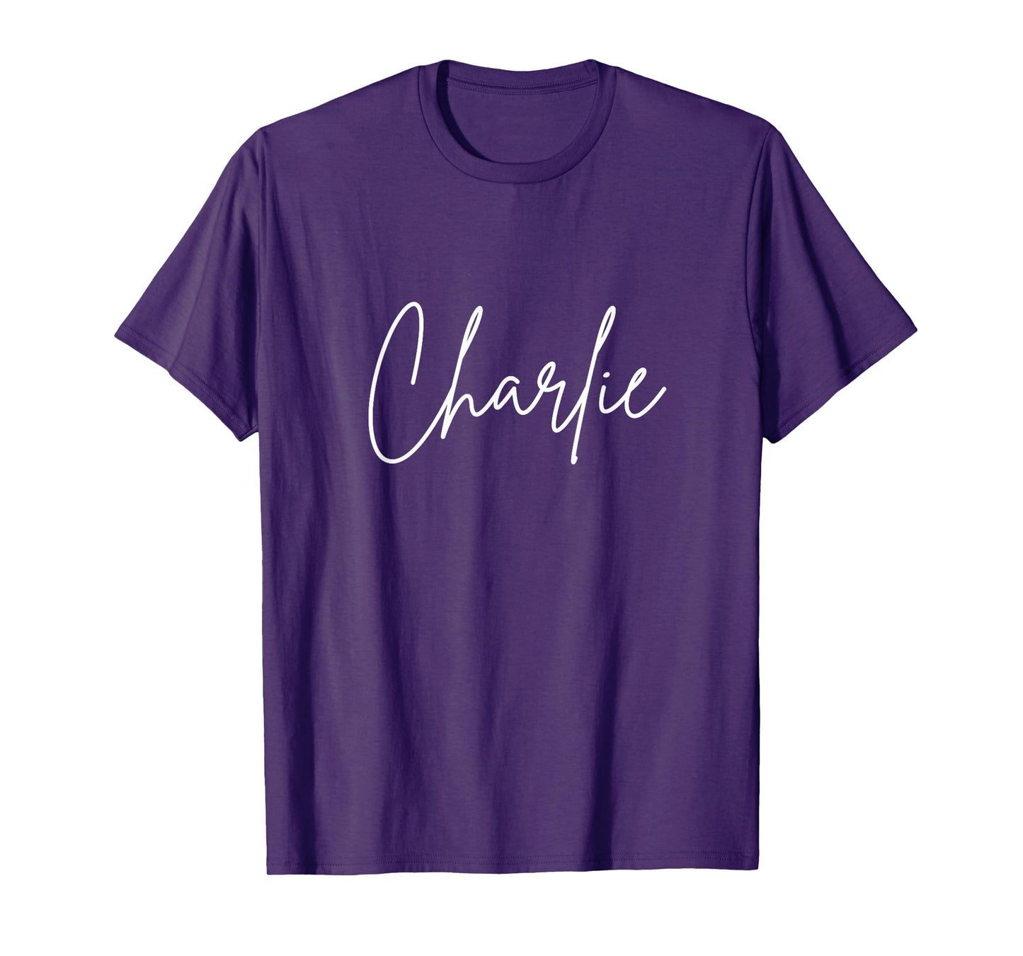 Personalized Charlie First Name Shirt Man Woman Girls T-Shirt