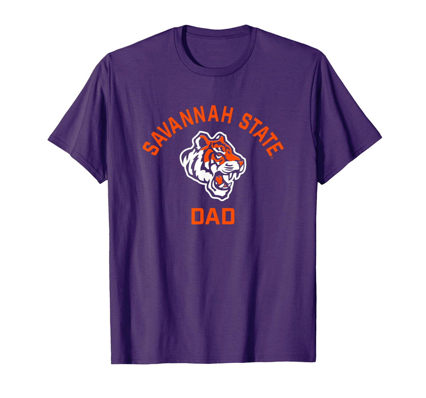 Savannah State University SSU Tigers Arched Dad T-Shirt
