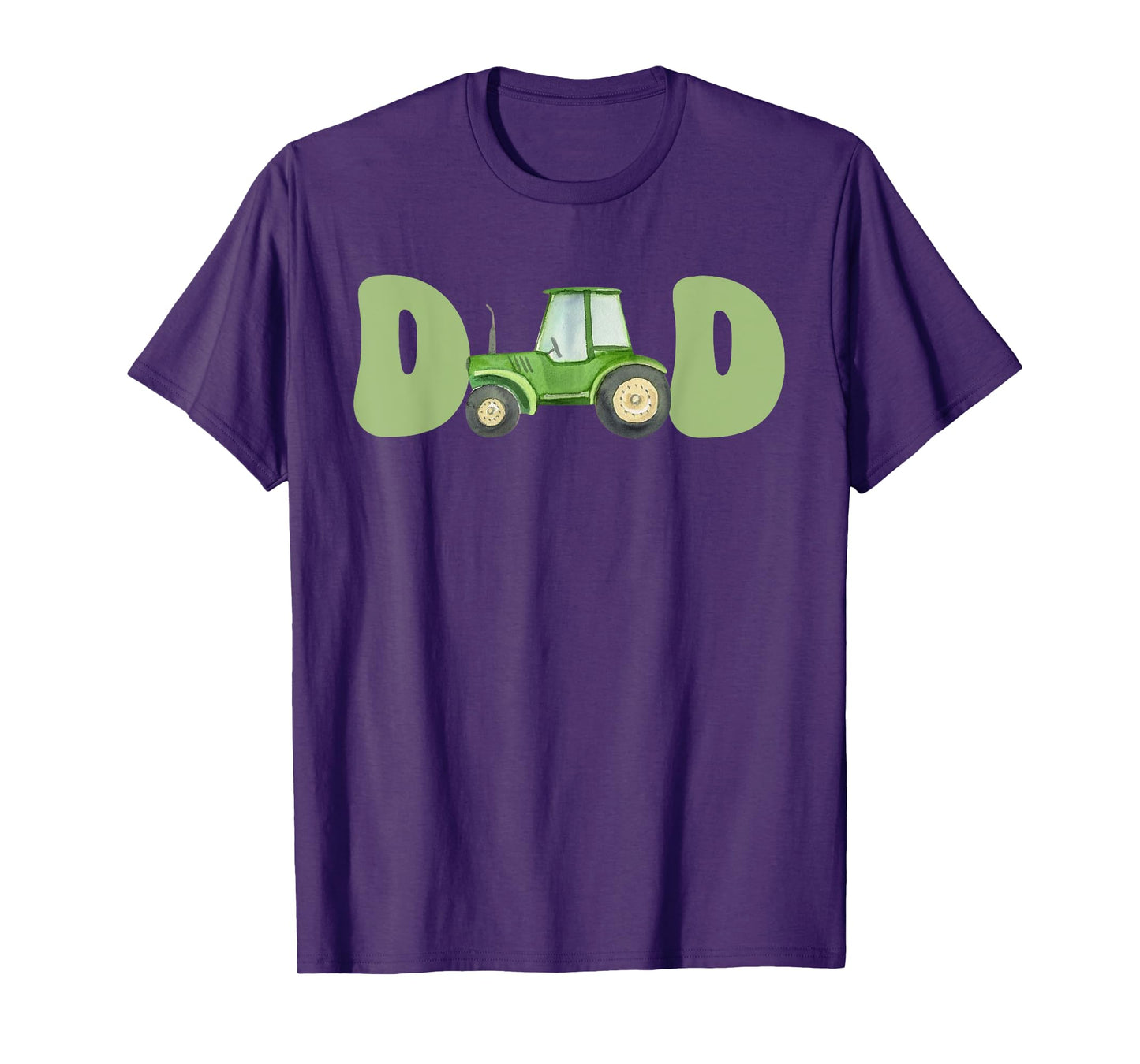 Dad of The Birthday Boy Tractors Farm Trucks Farmer Family T-Shirt