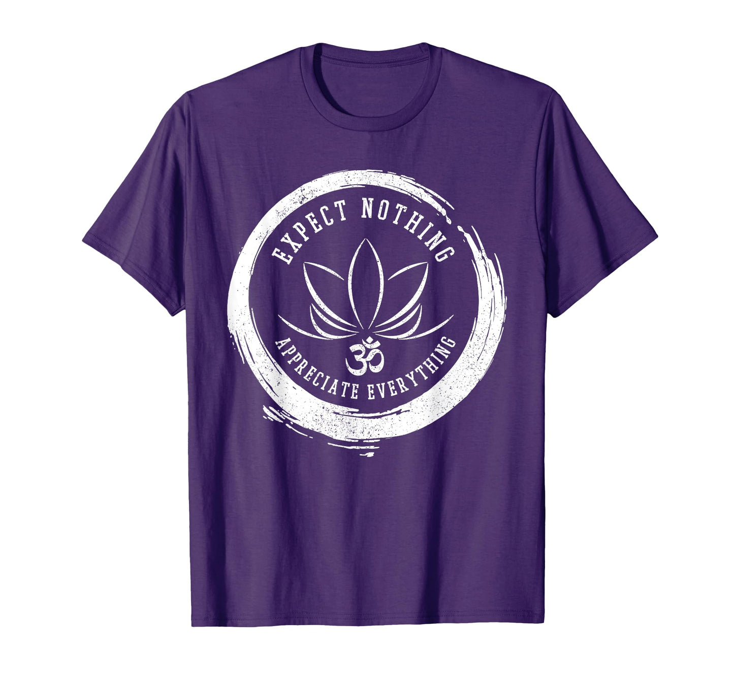 Buddhism Saying Lotus Flower Om Symbol Yoga Gift T-Shirt