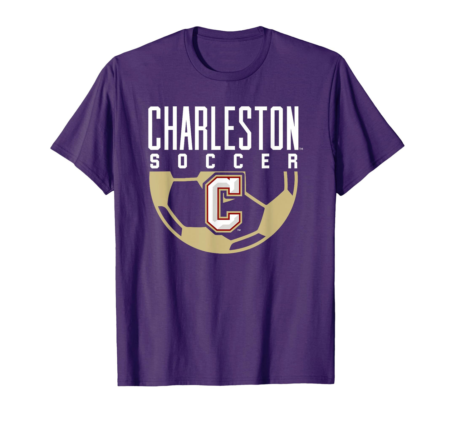College of Charleston Cougars Soccer Arch T-Shirt