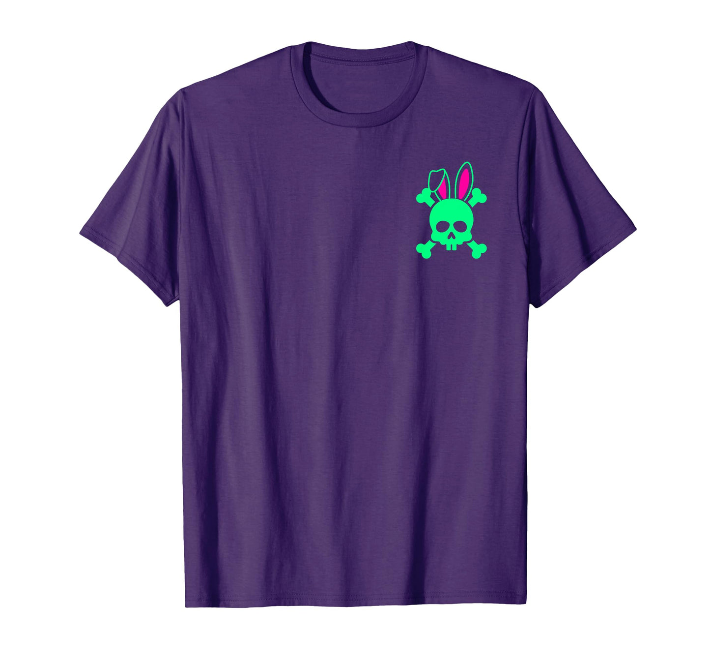 Bunny Skull Alternative Funny and Edgy Design T-Shirt