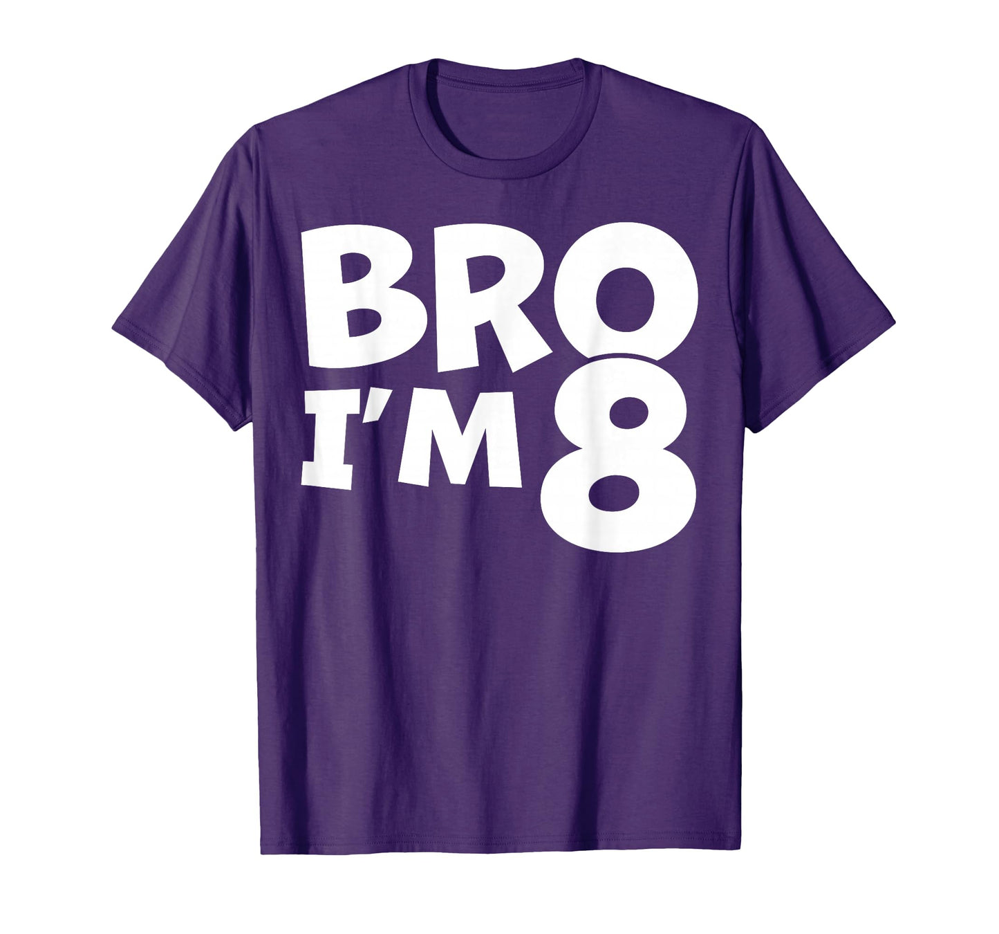 8 Year Old BDay Decorations Son Boy 8yr 8th Birthday T-Shirt