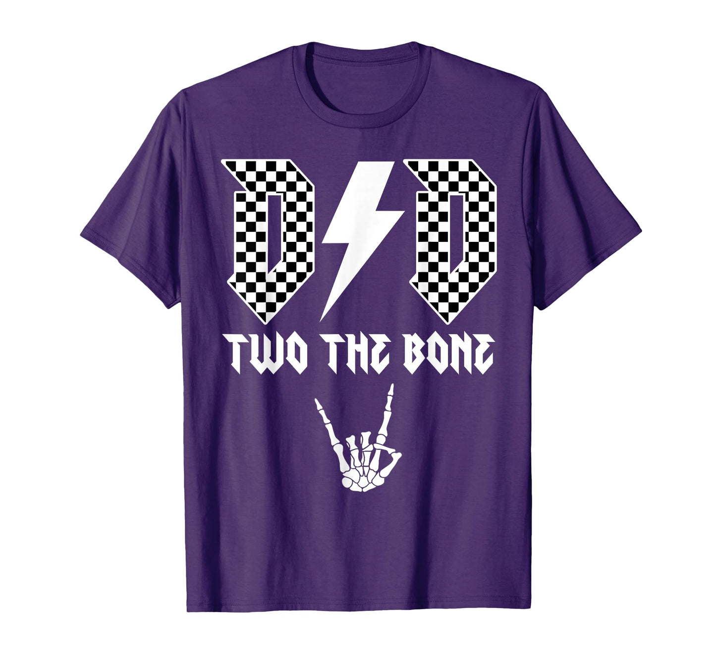 Dad and Mom Dada Bad Two The Bone Birthday Boy Skeleton T-Shirt