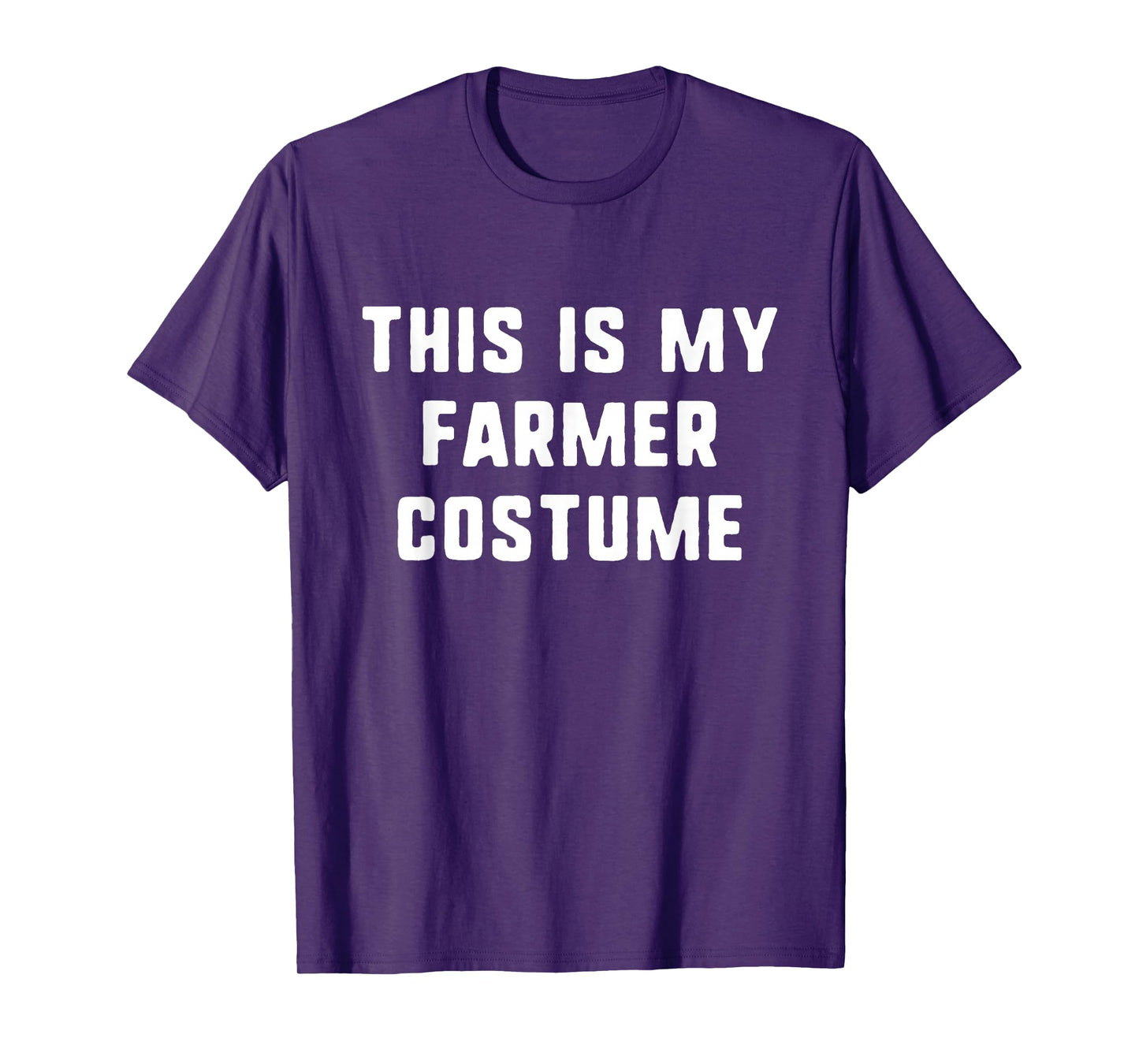 This Is My Farmer Costume Halloween Funny Easy Kids Adult T-Shirt