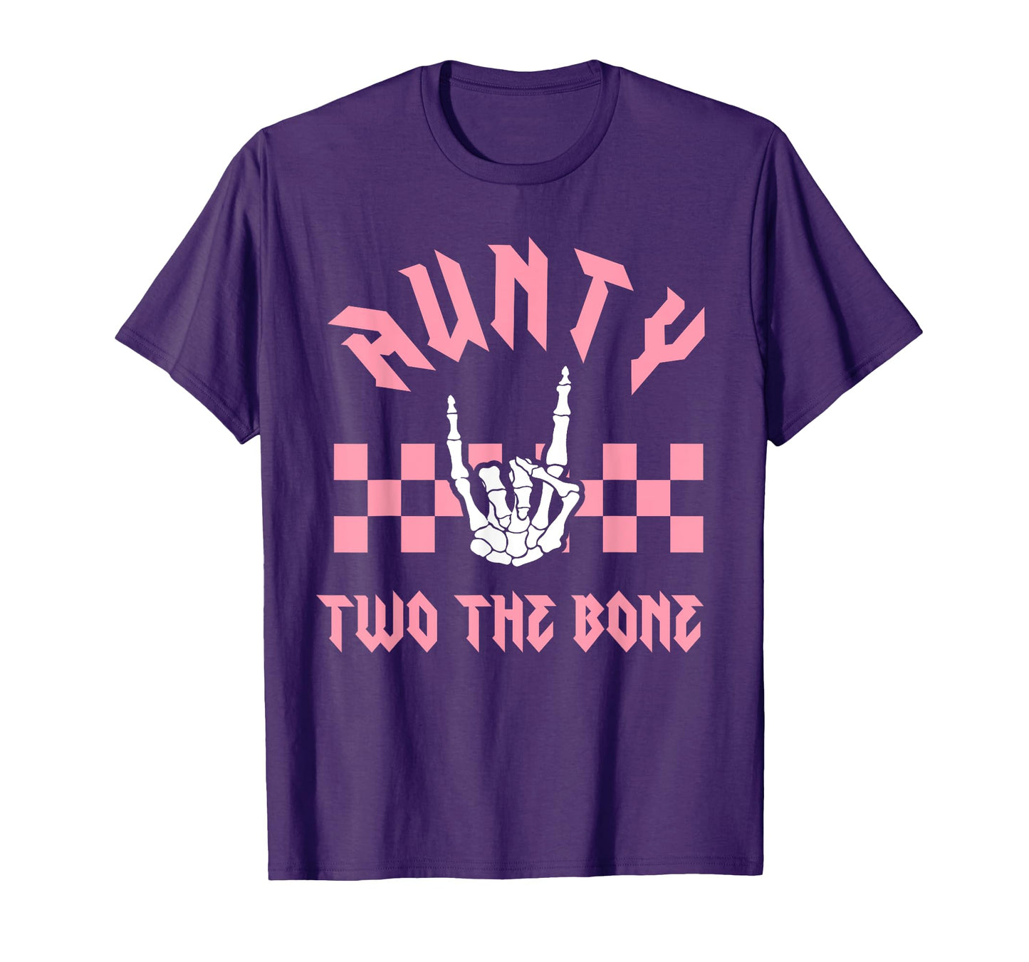 Aunty Bad Two the Bone Birthday 2 Years Old Birthday T-Shirt
