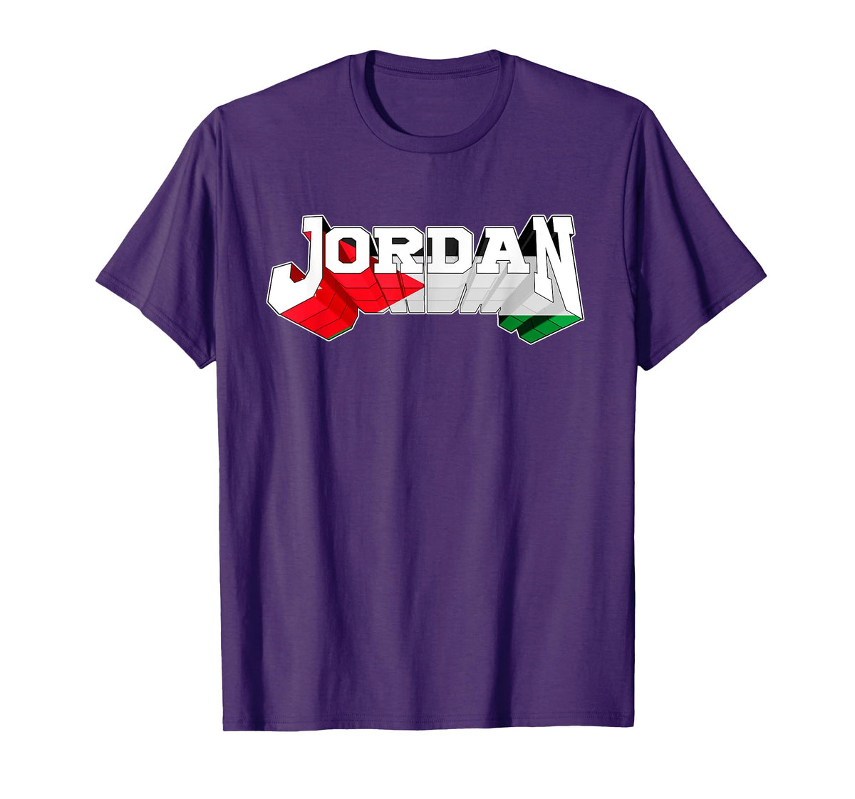 Proud Jordan Flag Jordanian T-Shirt