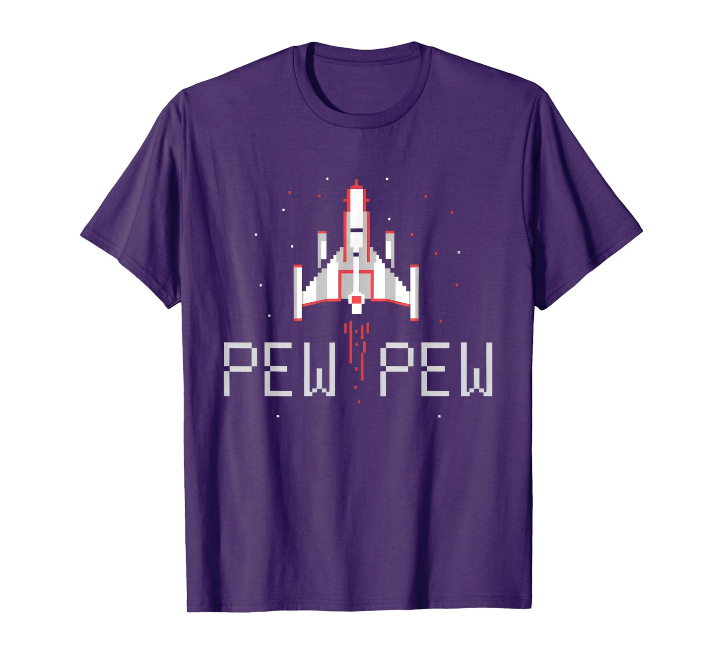 Pew Pew Gamer Vintage 80's 90's Arcade Gaming Lover T-Shirt