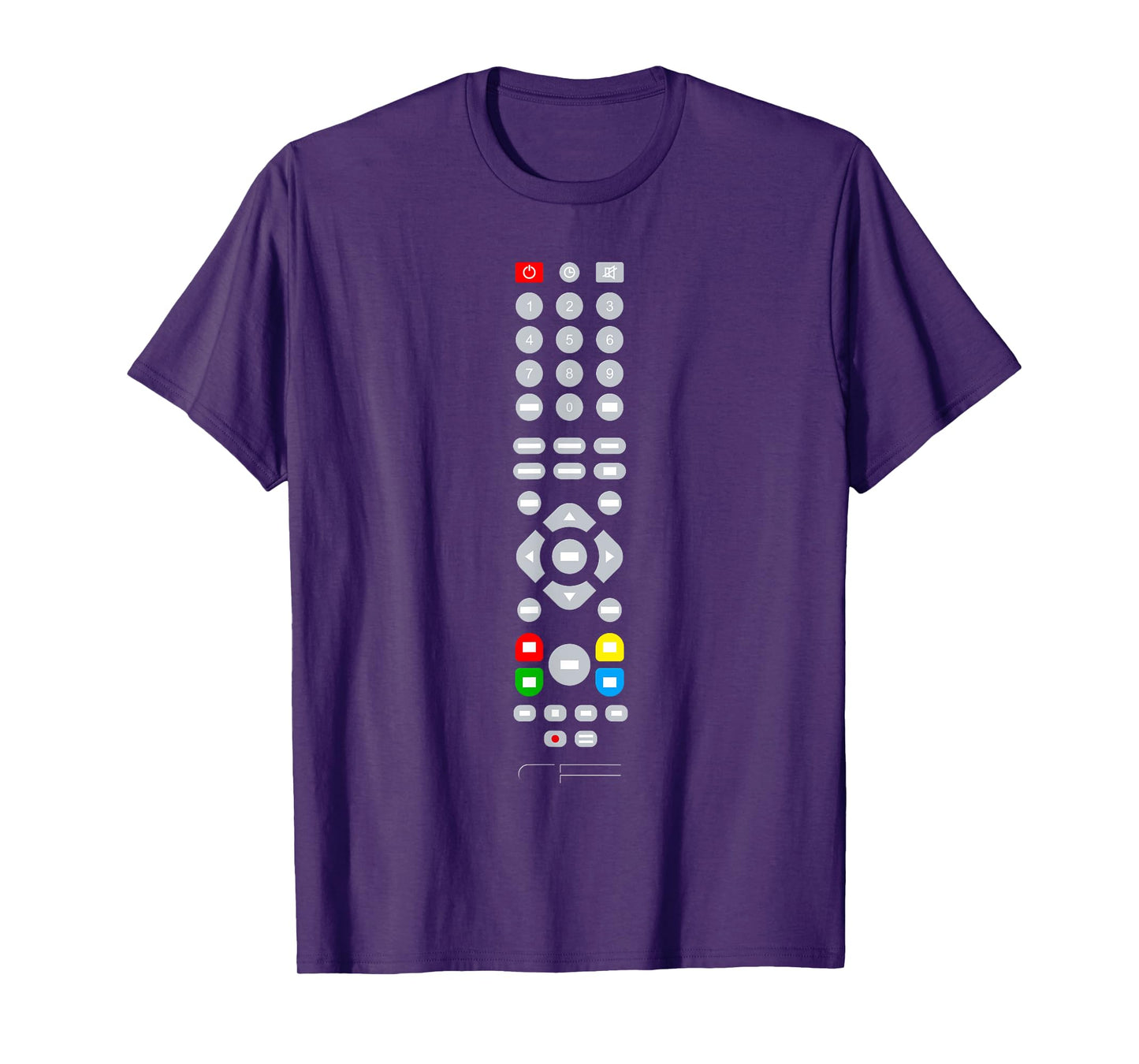 Easy Halloween Costume - TV Remote Control T-Shirt