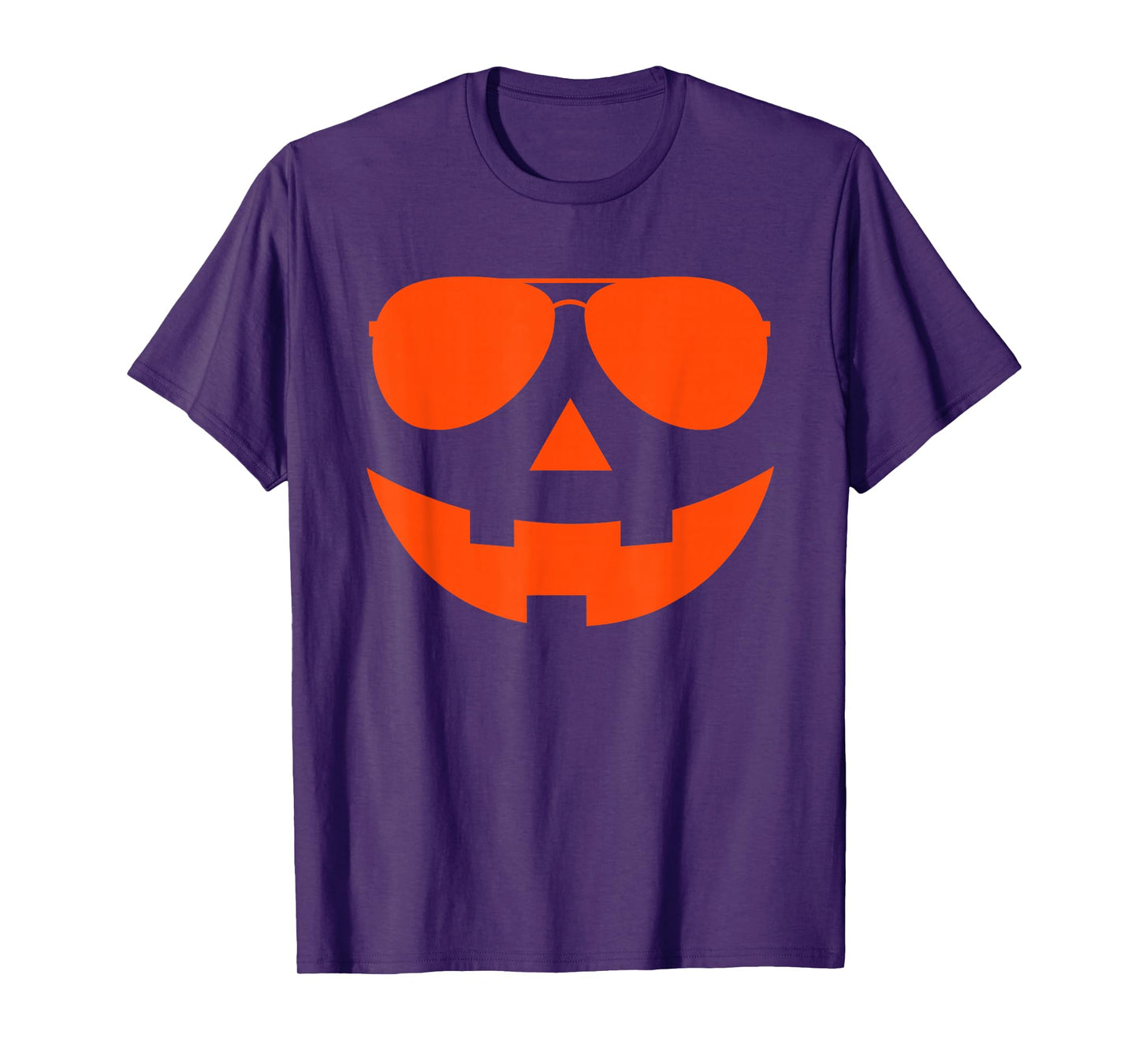 Jack O Lantern Face Boys Men Pumpkin Halloween Costume Funny T-Shirt