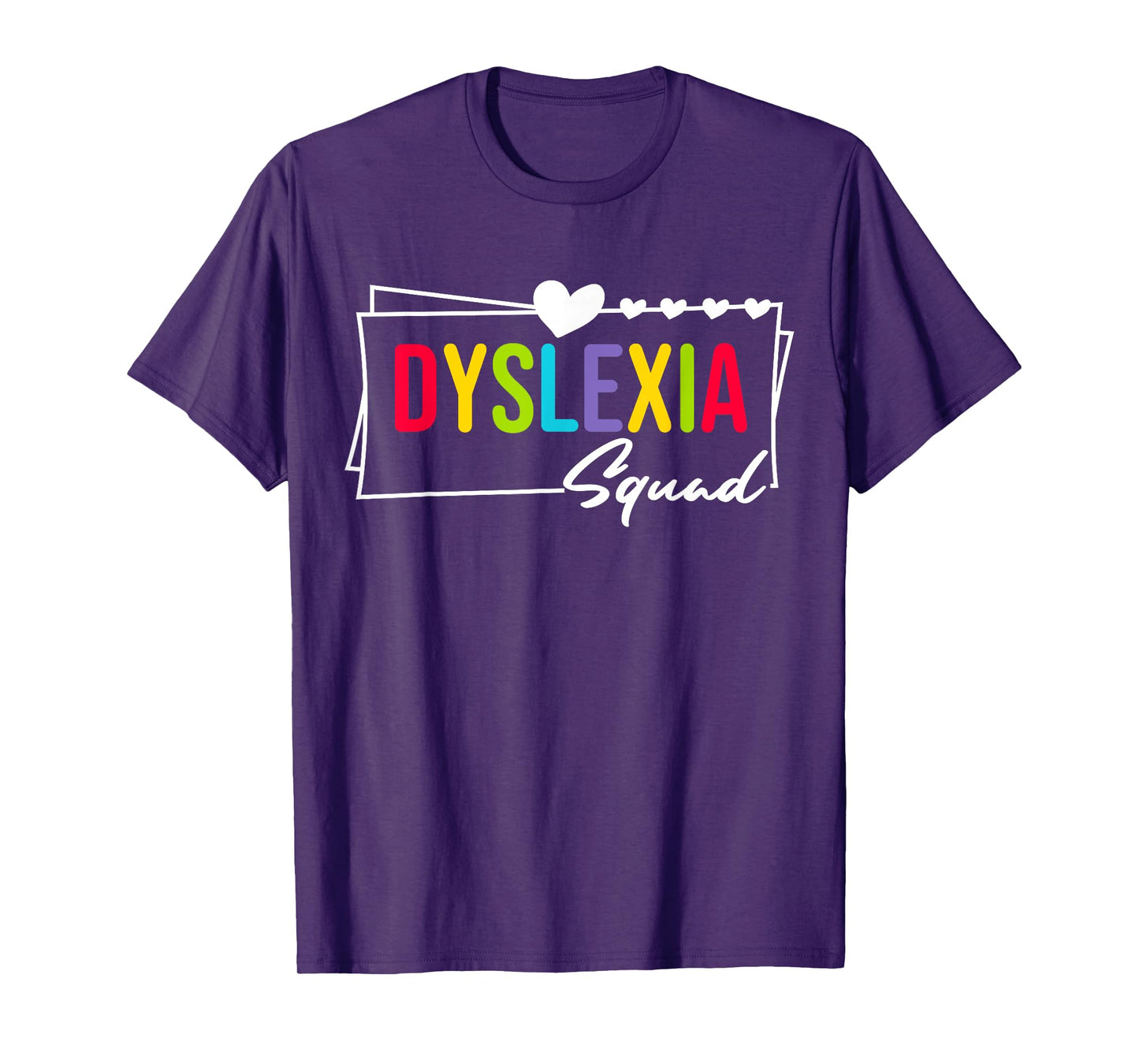 Dyslexia Squad Awareness Dyslexia Therapist Teacher Women T-Shirt