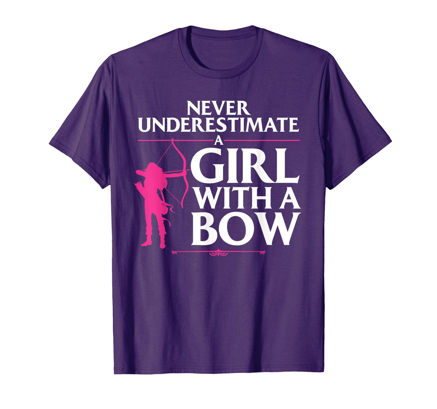 Funny Archery Design For Girls Women Bowhunter Fans Archery T-Shirt