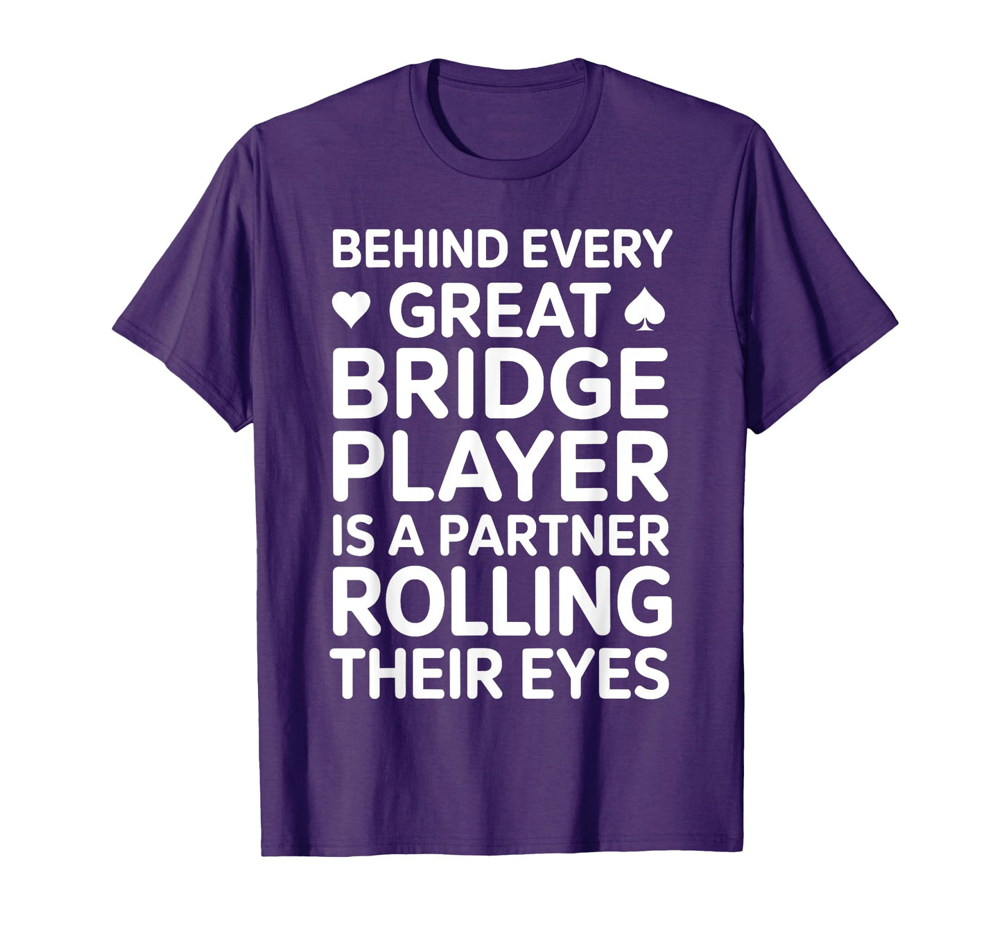 Bridge Art For Men Women Bridge Player Card Game Bridge T-Shirt