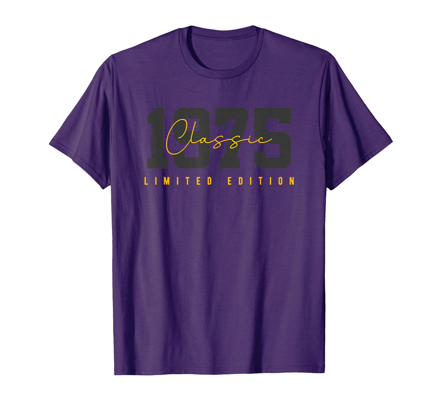 50th Birthday Vintage 50 Year Old Est 1975 LimitedEdition T-Shirt