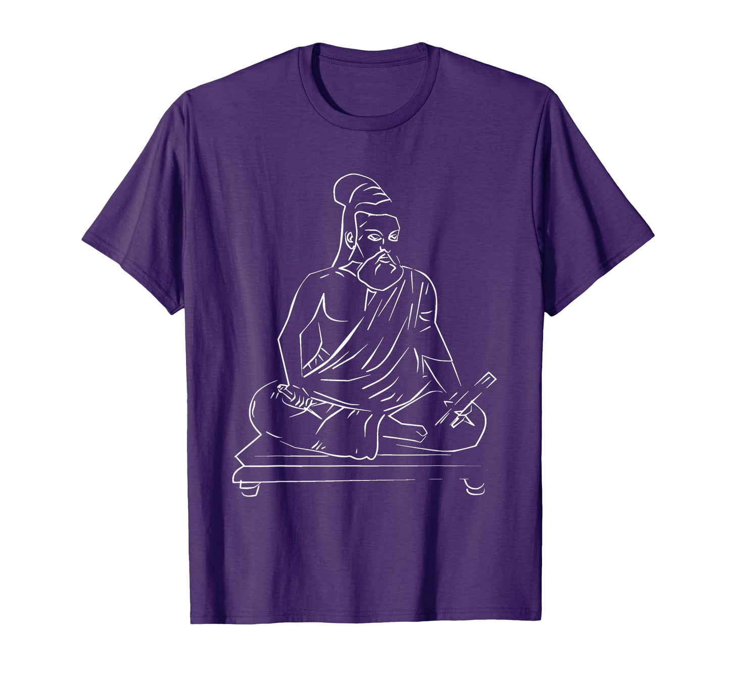 Biped Boutique Thiruvalluvar - Valluvar Tamil Poet Philosopher Poetry T-Shirt