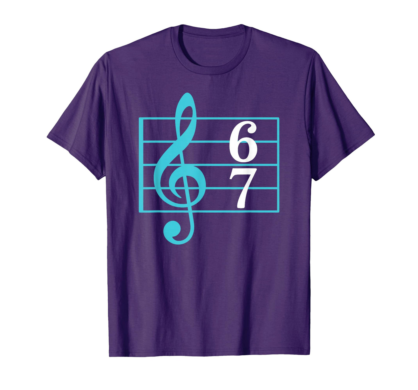 67 Music Meme Slang Six Seven Music Teacher Funny Musician T-Shirt